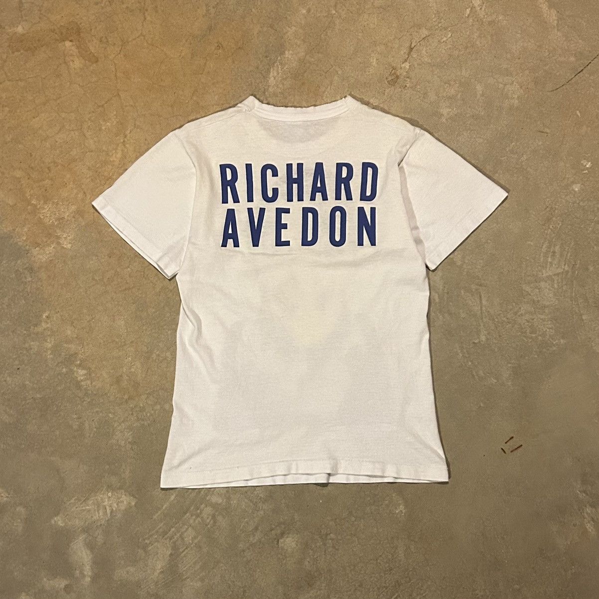 Japanese Brand × Vintage Crazy Vintage 90s Richard Avedon Joe Piro Art Portrait Tee Size US S / EU 44-46 / 1 - 6 Thumbnail