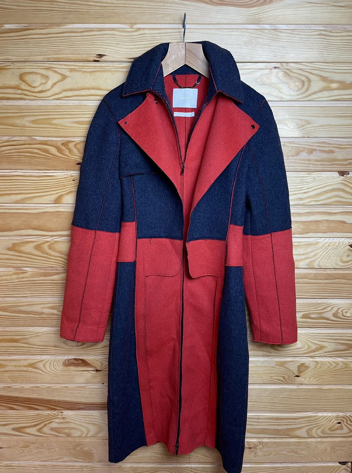 Hugo Boss Luxury RARE Hugo Boss Women Wool Coat Size S Runway Edition Grailed