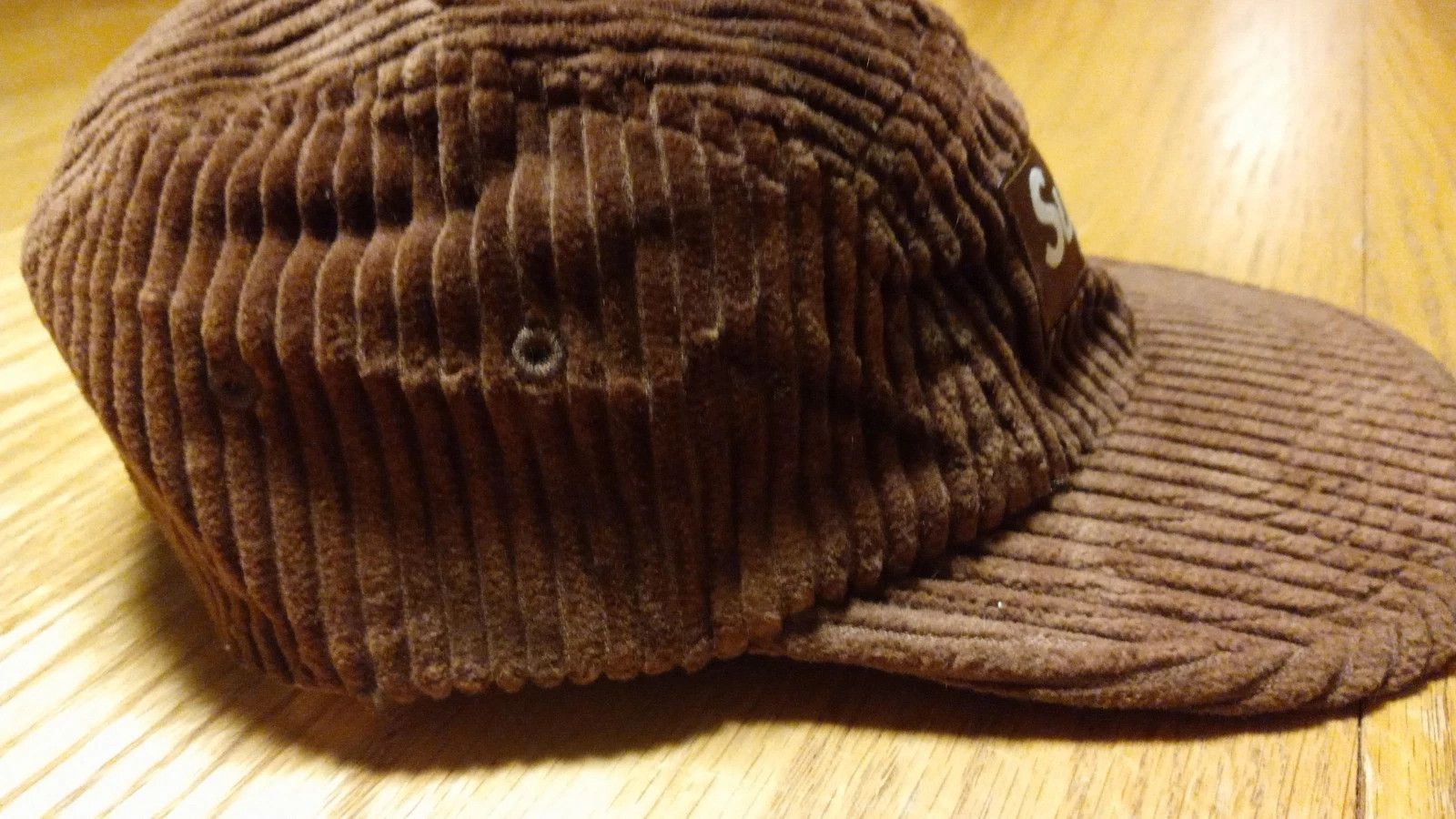 Supreme Supreme Corduroy Camp Cap Brown 5 Panel Size ONE SIZE - 7 Thumbnail