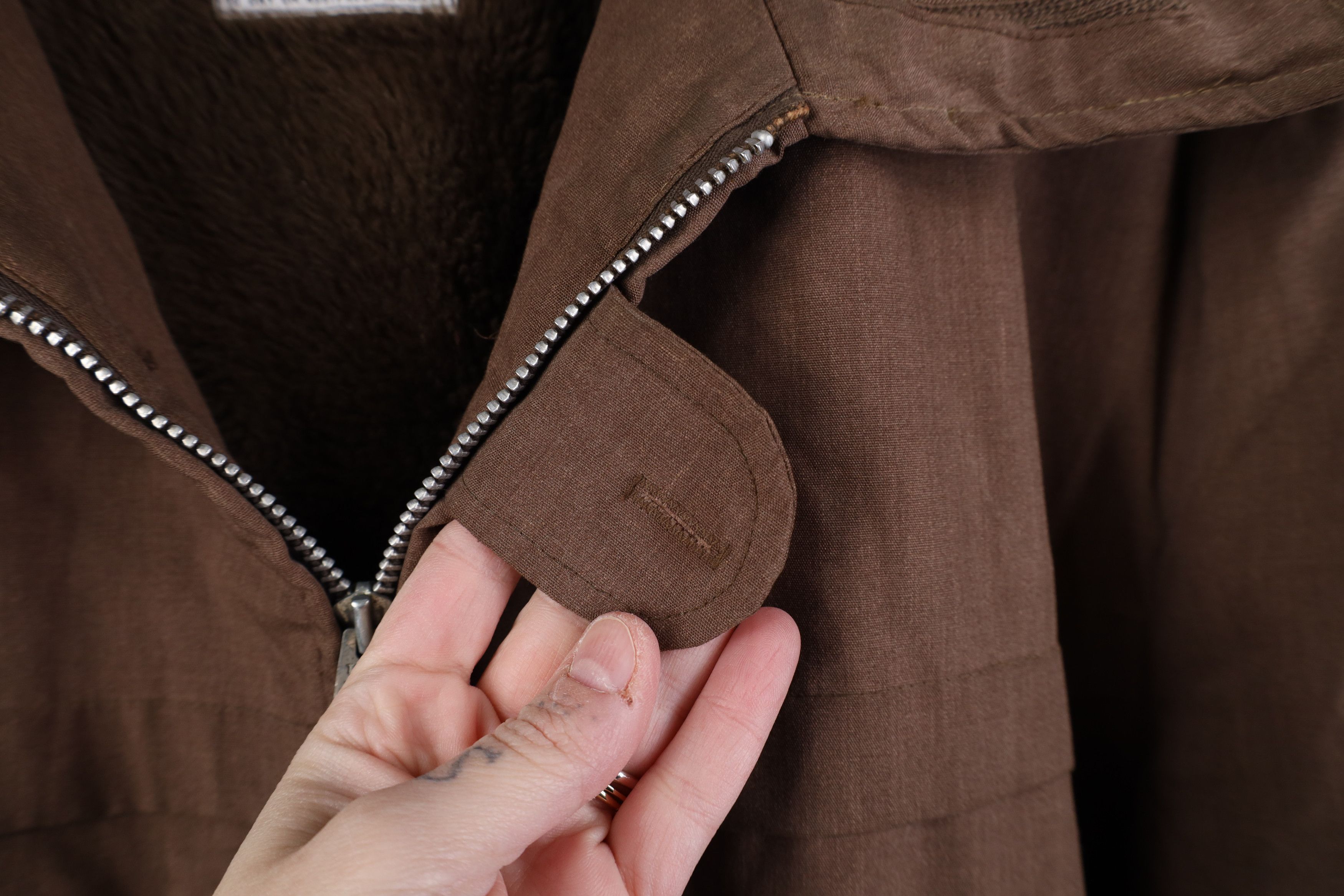 Vintage Vintage 50s 60s Streetwear Lined All Weather Coat Jacket USA Size US XXL / EU 58 / 5 - 5 Thumbnail