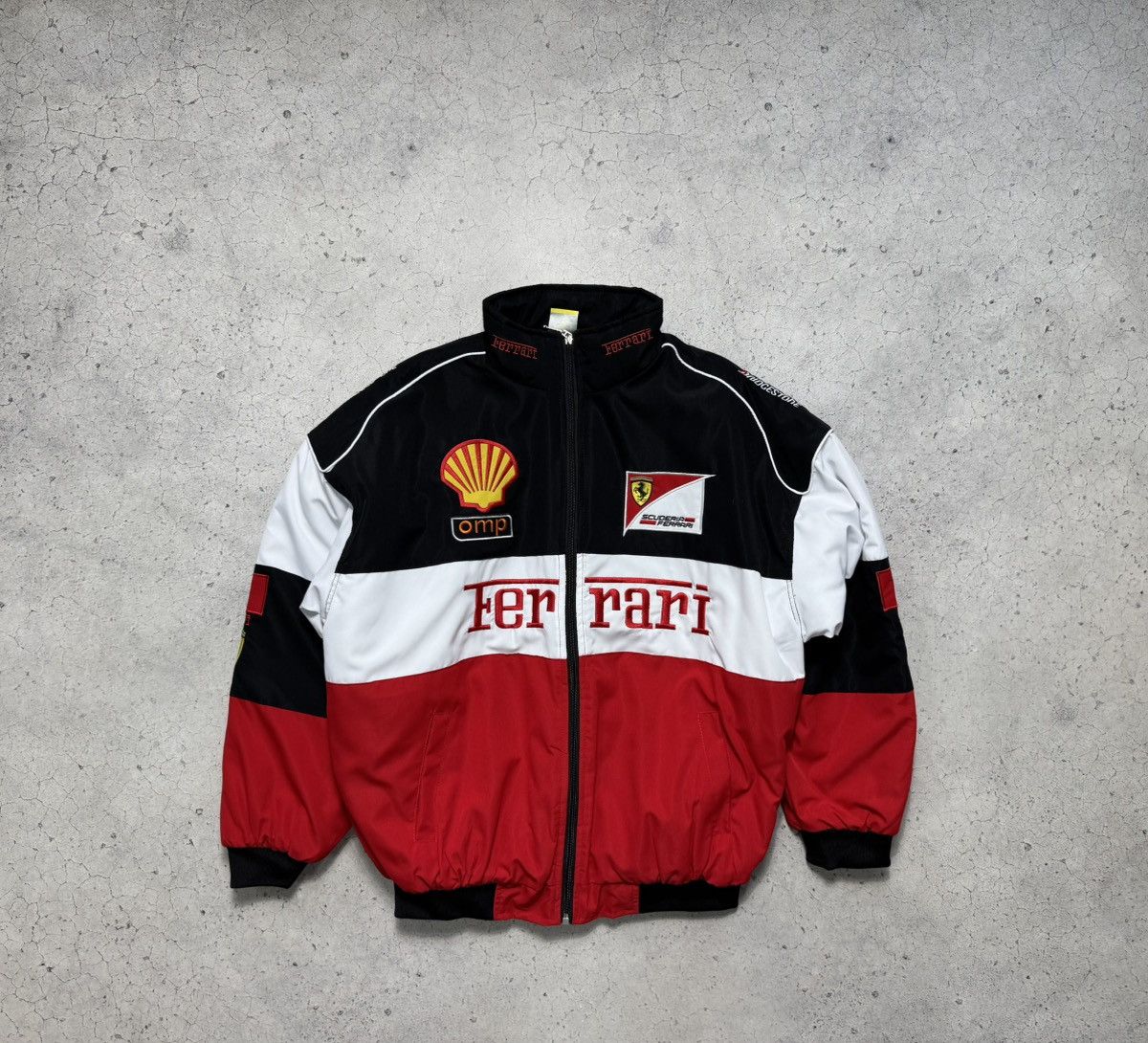 Ferrari Ferrari F1 Racing Bomber Jacket Hype Rare Big Logo Size US L / EU 52-54 / 3 - 1 Thumbnail