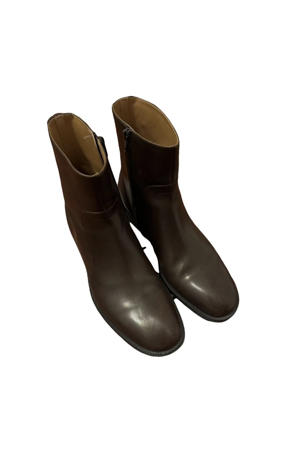 margiela side zip boots