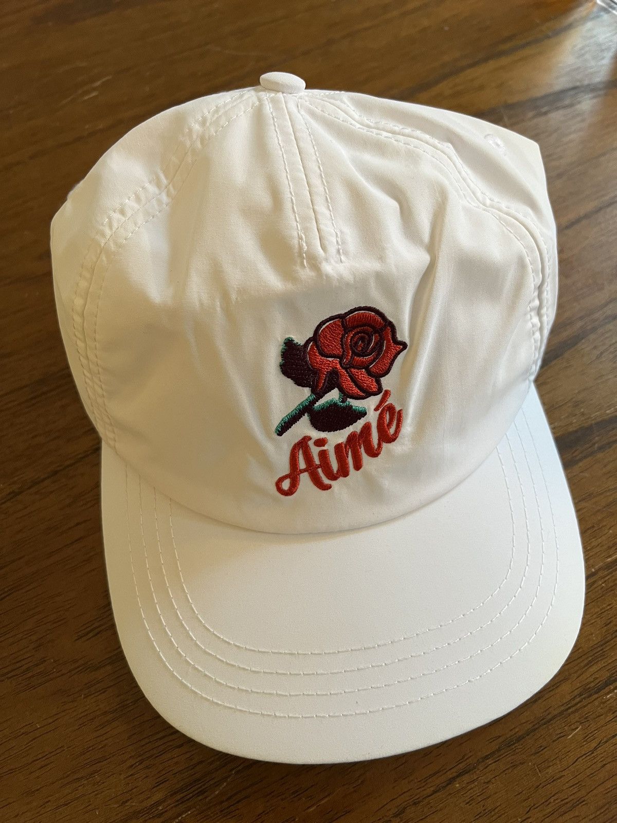 Aime Leon Dore Aime Leon Dore Rose Aime Cap White ALD Size ONE SIZE - 2 Thumbnail