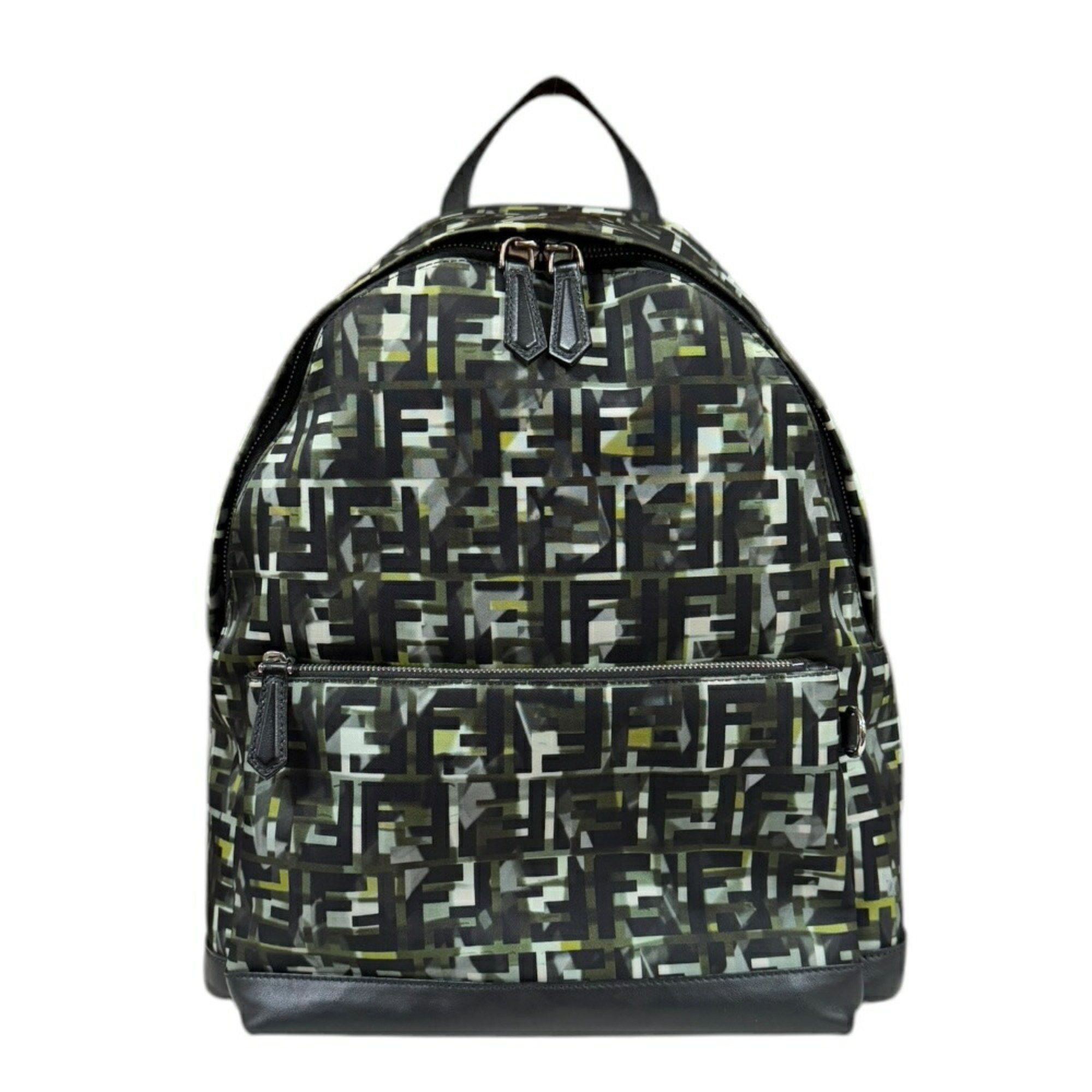 Fendi FENDI Camouflage STAMPA CAMOUFF ZUCCA Backpack Daypack Nylon 7VZ042 Men's Size ONE SIZE - 1 Thumbnail