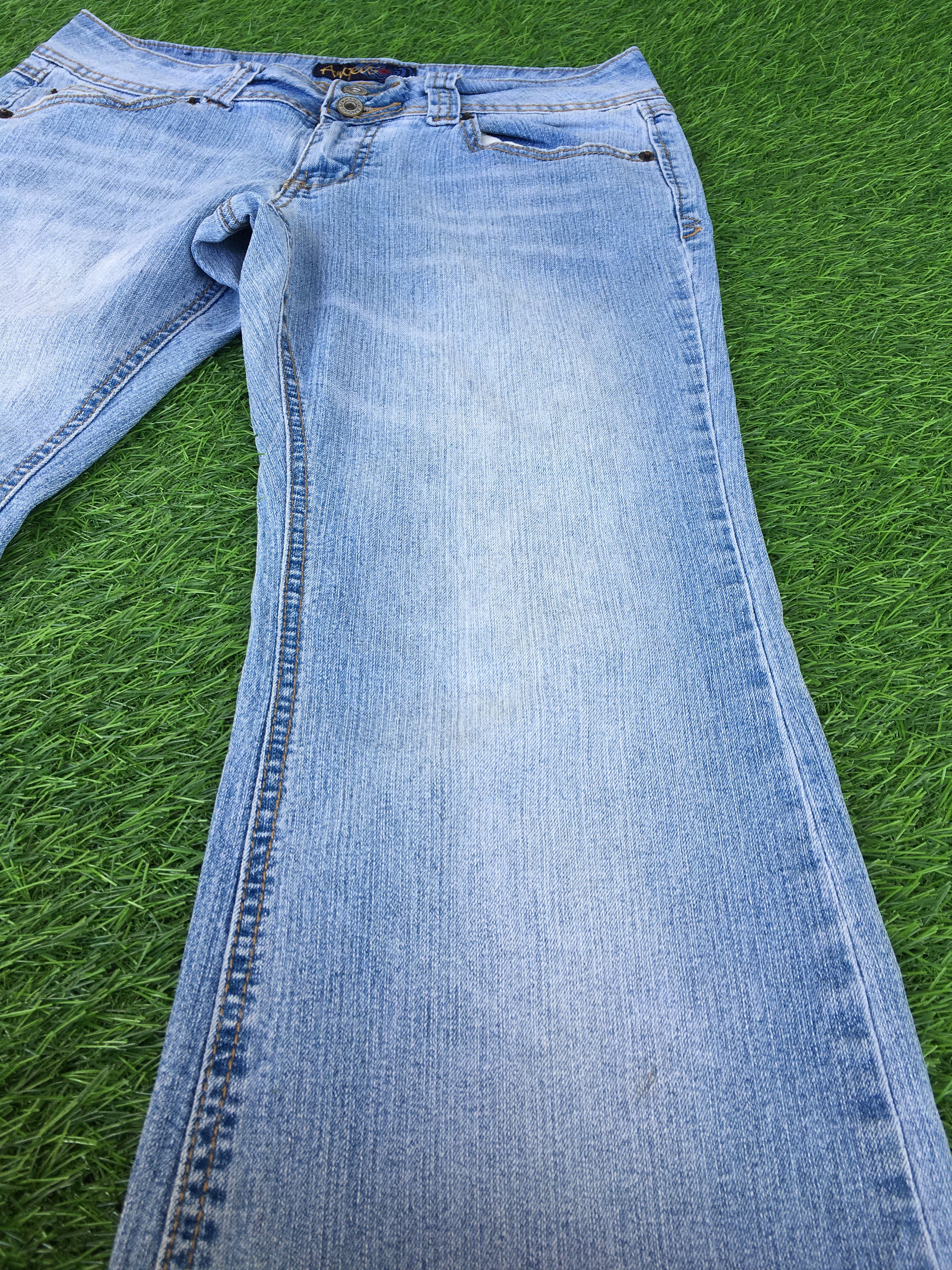 Japanese Brand Angels Low Rise Bootcut Jeans #D-1007 Size 28" / US 6 / IT 42 - 6 Thumbnail