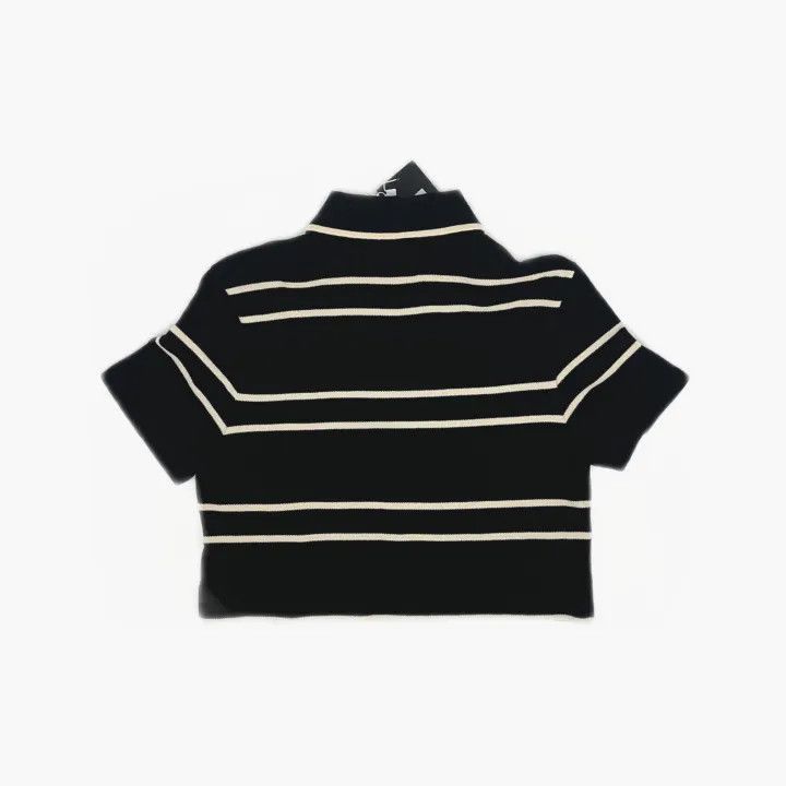 Saint Laurent Paris Saint Laurent Color Blocked Short Sleeve Polo-2507 Size US XS / EU 42 / 0 - 2 Thumbnail