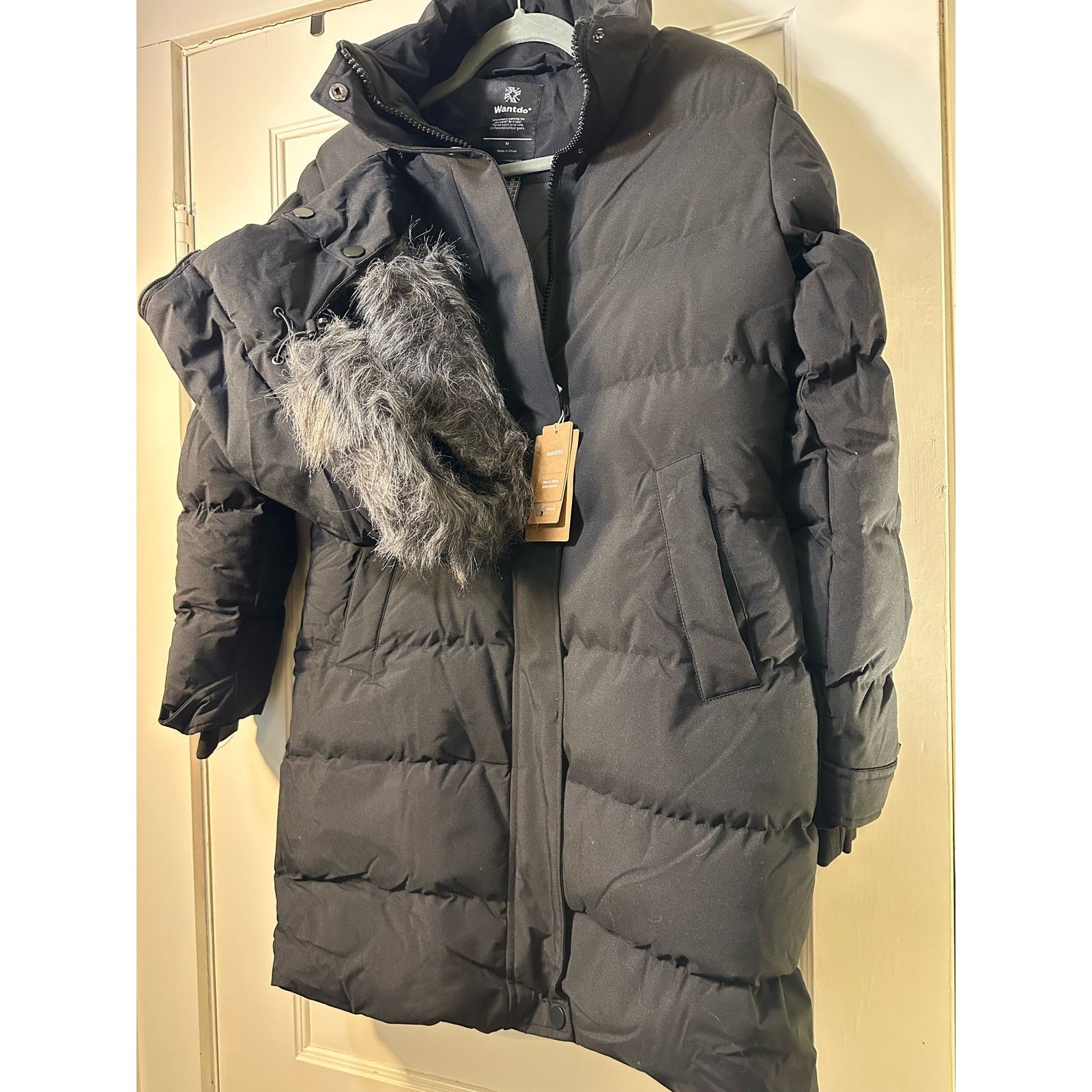 Other Women's Insulated Winter Parka with Detachable Faux Fur Hood Size M / US 6-8 / IT 42-44 - 4 Thumbnail