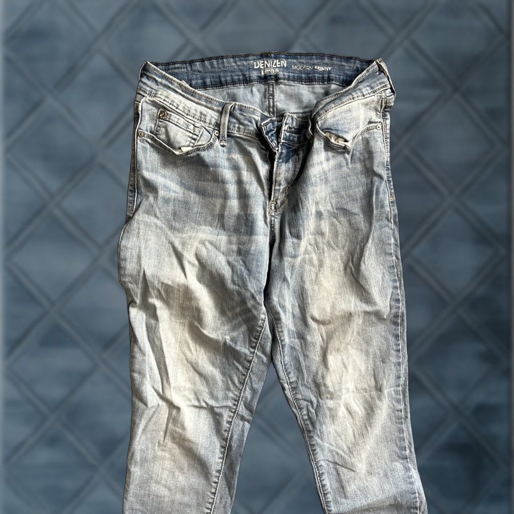 Levi's VINTAGE Levi's Jeans Womens 6M 28x30 Blue Denim Modern Skinny Pant Size 28" / US 6 / IT 42 - 1 Thumbnail