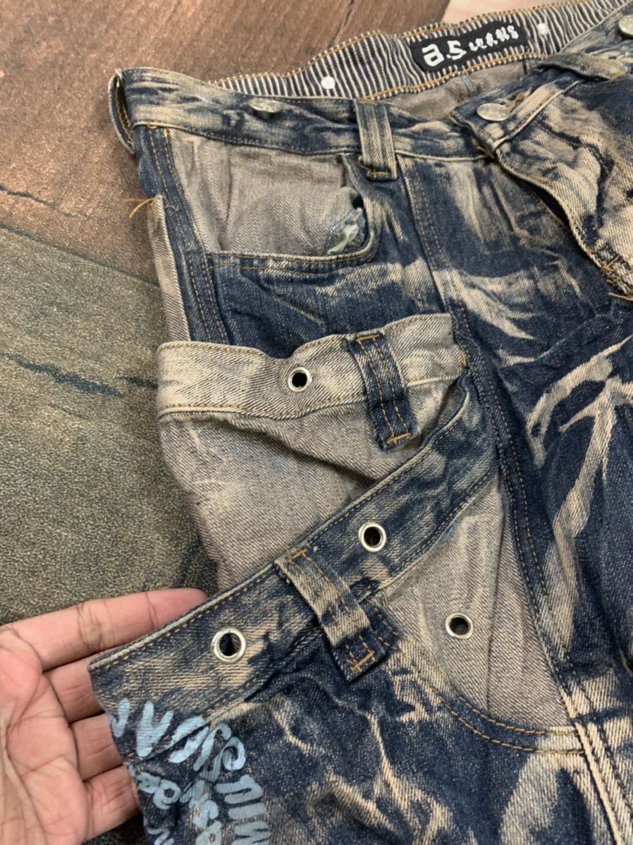 14th Addiction SUPER CRAZY rusty faded bondage style cargo Size US 31 - 7 Thumbnail