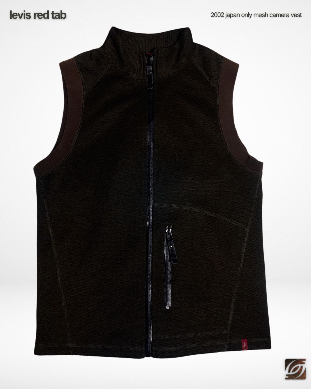 Levi's Vintage Clothing 2002 Levis Red Tab Camera Mesh Vest Size US M / EU 48-50 / 2 - 1 Thumbnail