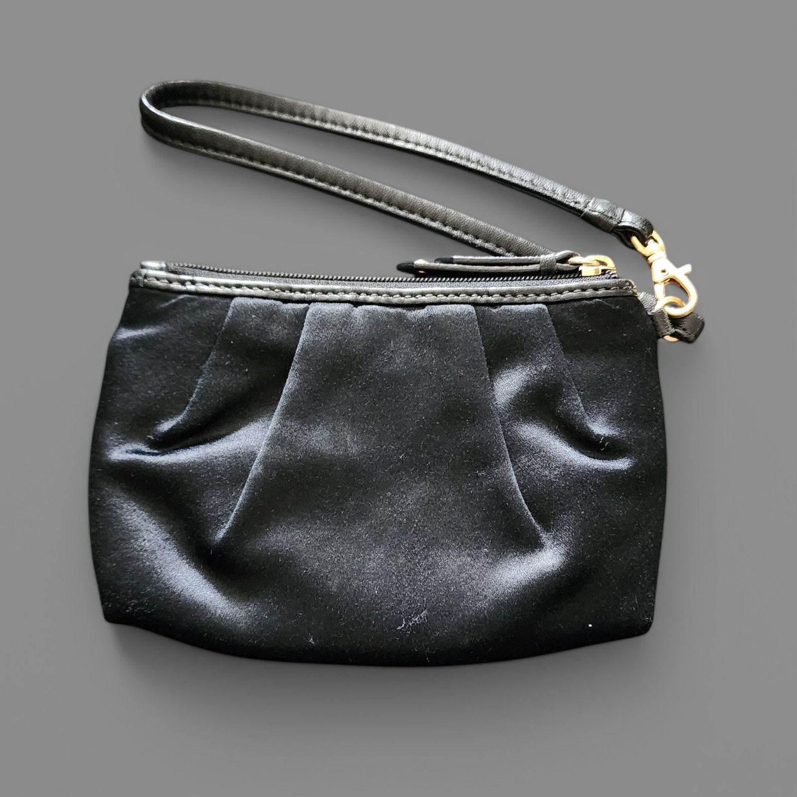 Cole Haan Cole Haan black silk wristlet mini bag Size ONE SIZE - 2 Thumbnail