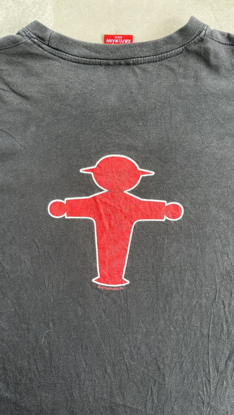 Vintage VINTAGE AMPELMANN BERLIN TECHNO GABBED RAVE TEE Size US L / EU 52-54 / 3 - 5 Thumbnail