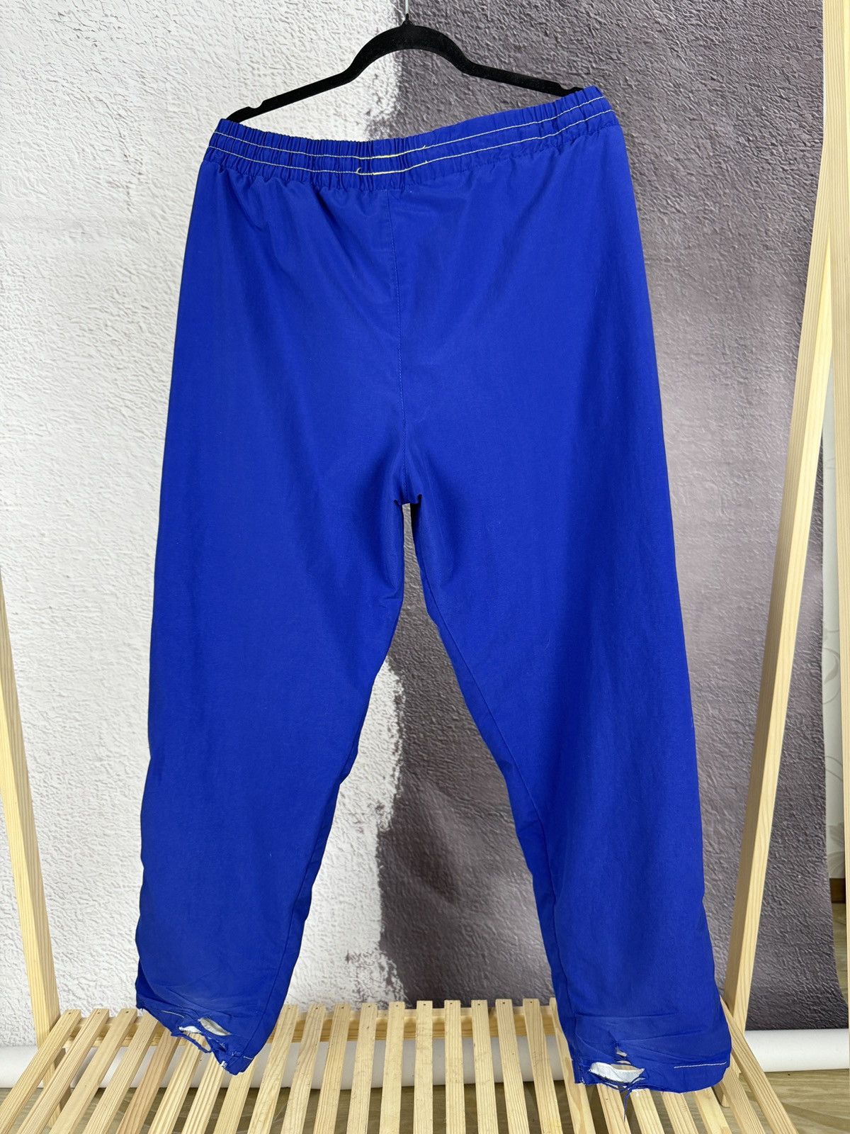 Mercedes-Benz × Vintage Mercedes-Benz vintage blue yellow striped track suit Size US L / EU 52-54 / 3 - 22 Thumbnail