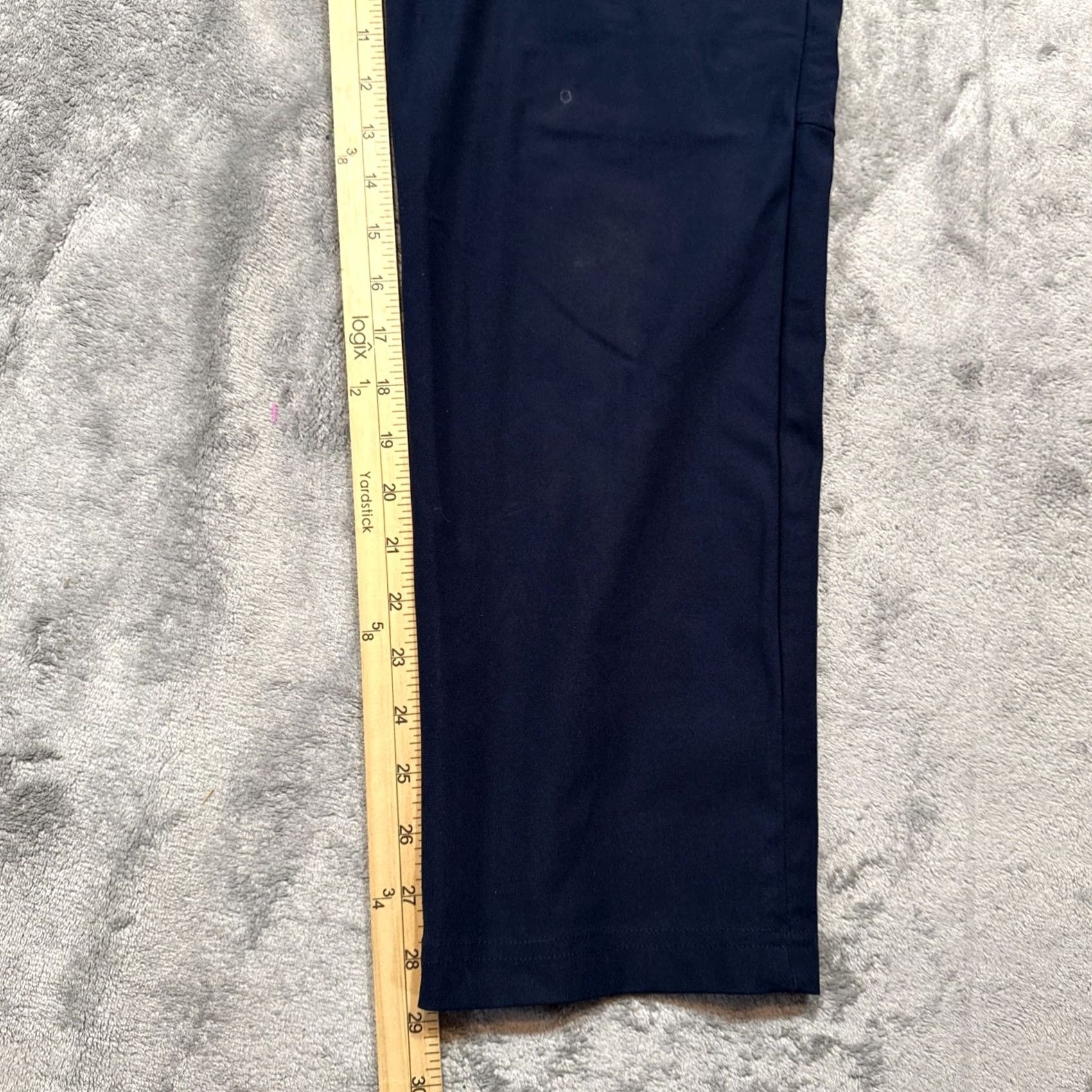 Lululemon Lululemon Pants Mens 32x29 Navy Blue ABC Classic Warpstreme Chino Performance Pant Straight Front Pockets Zipper Logo Button Men Regular 32in Inseam Size US 32 / EU 48 - 4 Thumbnail