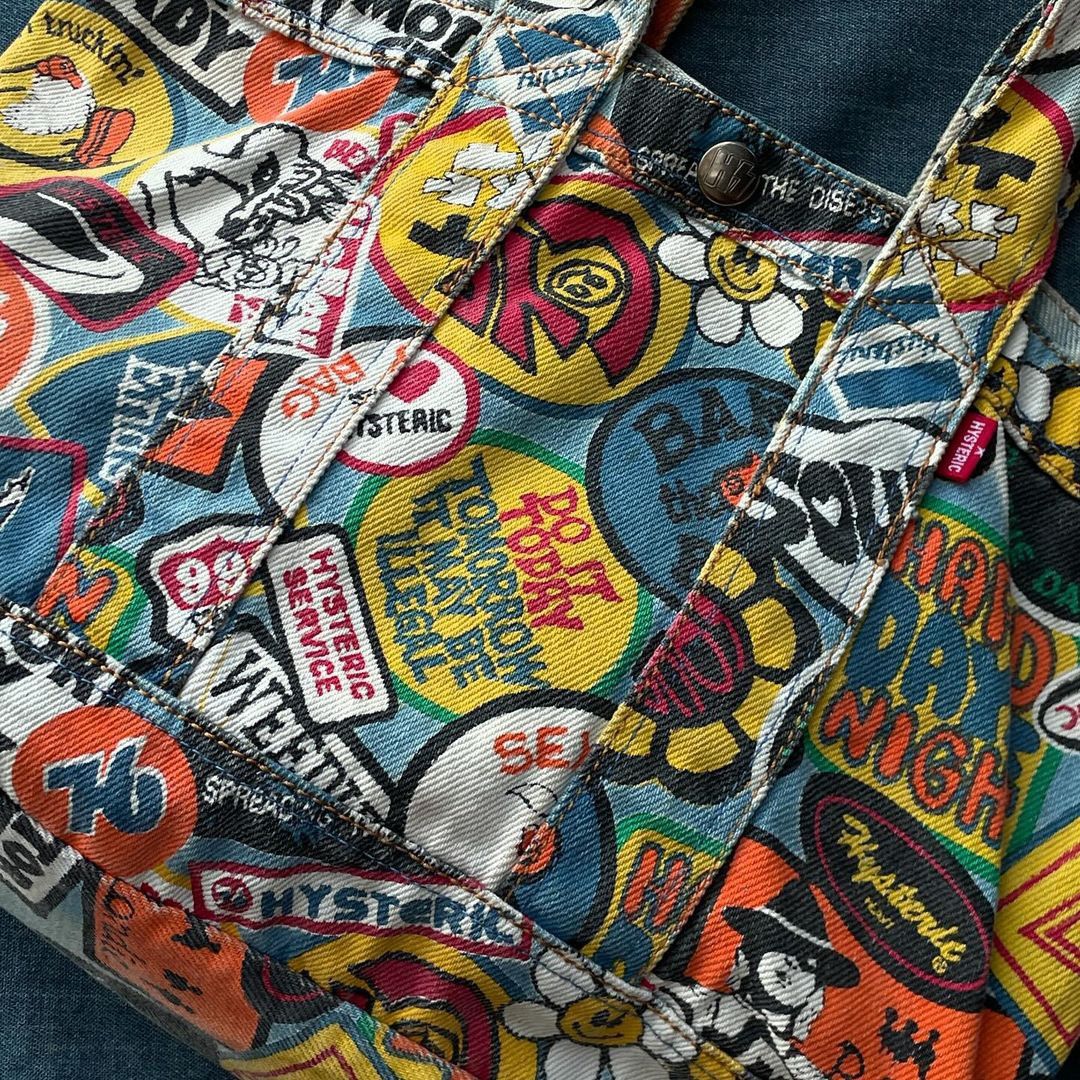 Hysteric Glamour Hysteric Glamour all Logo Hand Bag Size ONE SIZE - 4 Thumbnail