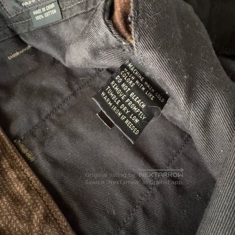 RRL Ralph Lauren RRL Ralph Lauren Brown striped casual pants Size US 30 / EU 46 - 7 Thumbnail