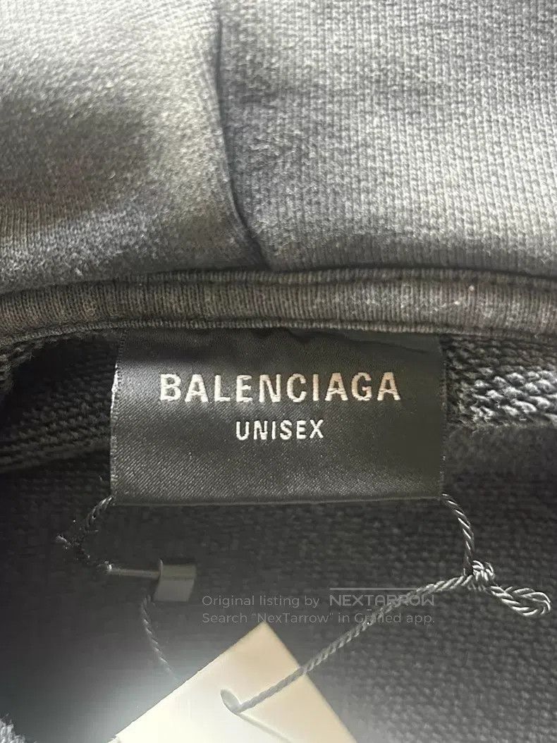 Balenciaga Balenciaga Qixi Limited Edition Graffiti Heart Hoodie Size US XXS / EU 40 - 3 Thumbnail