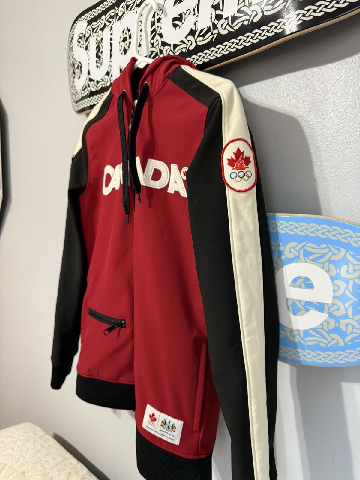Hudsons Bay 2010 Canada Olympic Team Zip-Up Jacket Size S / US 4 / IT 40 - 4 Thumbnail