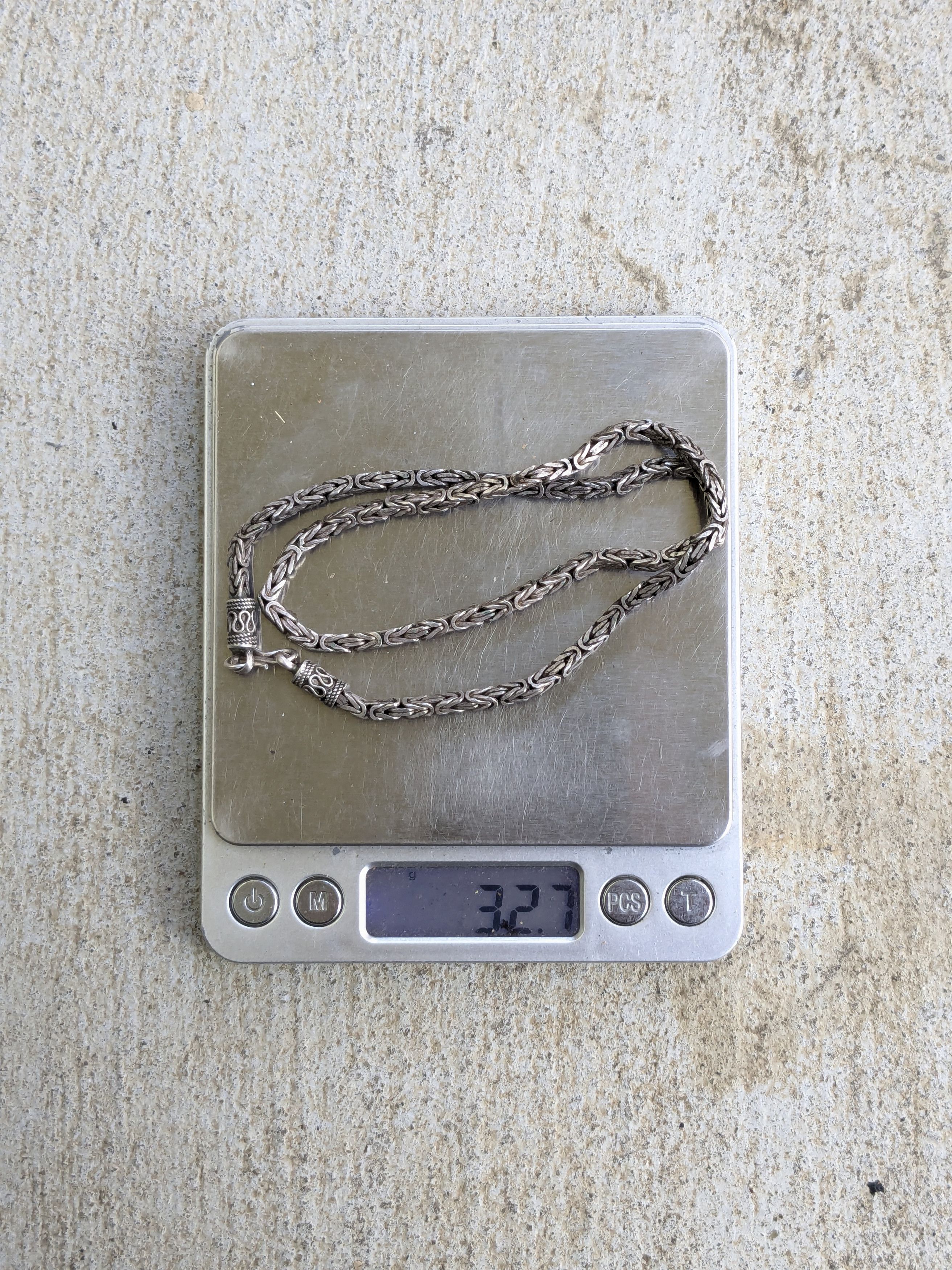 Other Byzantine Silver Choker Necklace 18" Size ONE SIZE - 9 Thumbnail