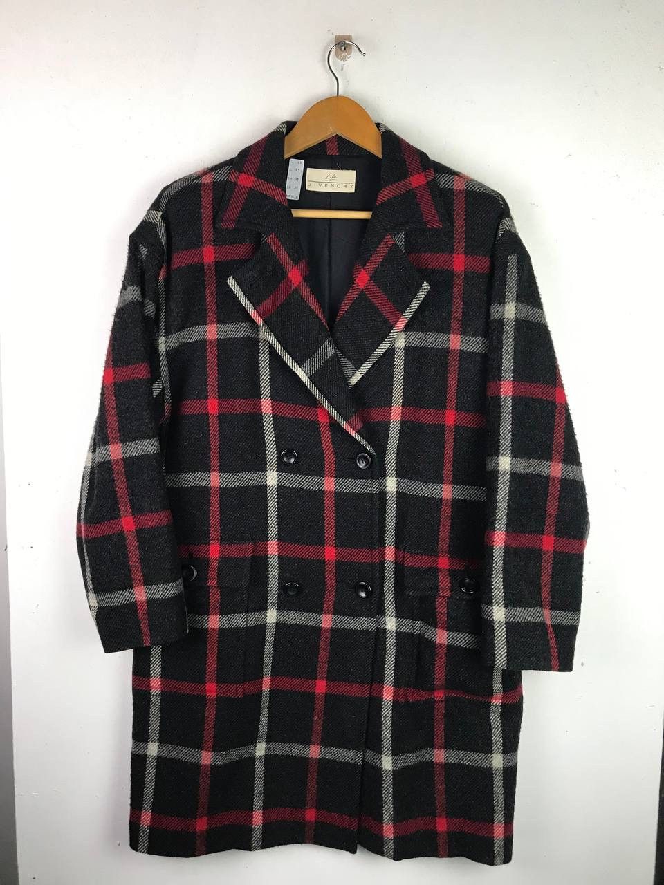 Vintage Luxury 90's Givenchy Rare Design Long Jacket
