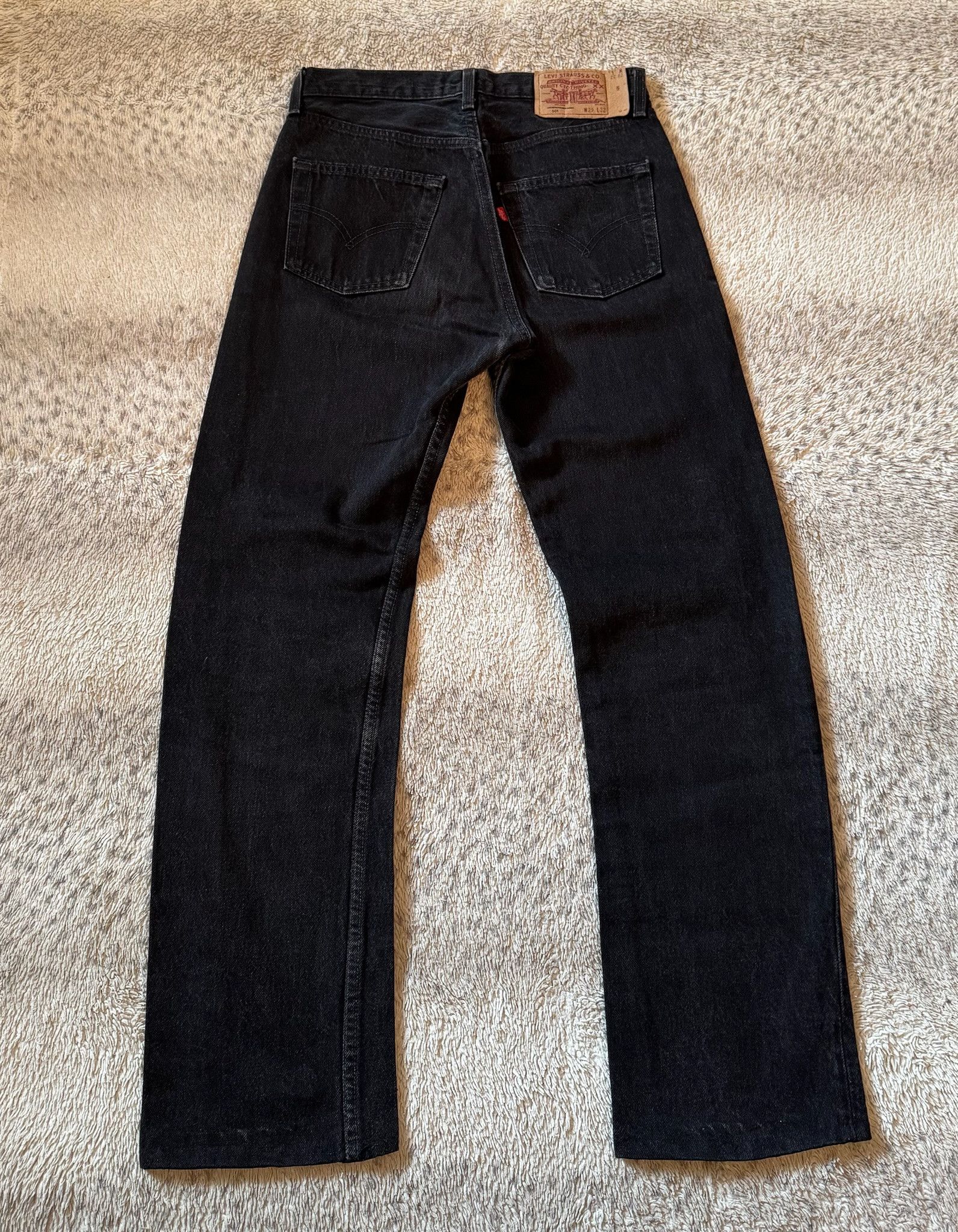 Levi's Vintage 90s Levi’s 501 Washed Denim Jeans USA Size w29 Size US 29 - 1 Thumbnail