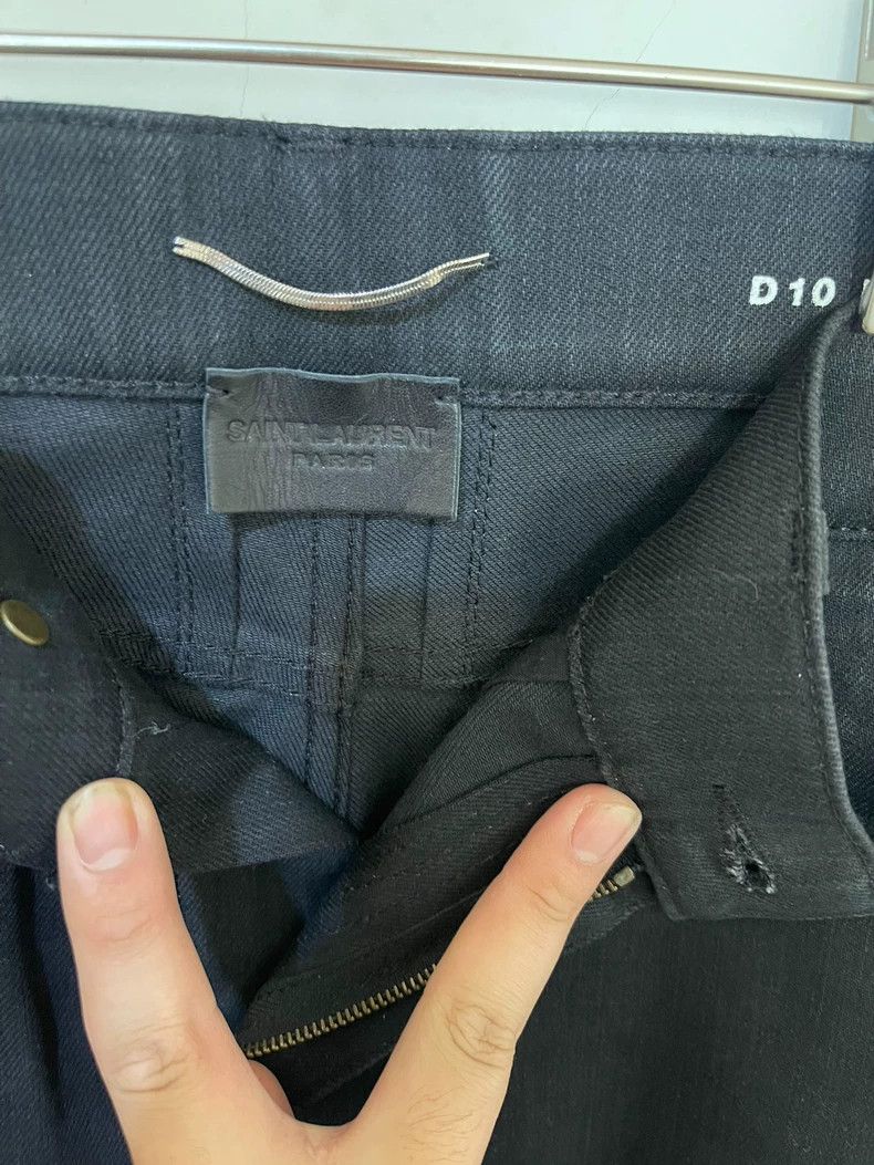 Yves Saint Laurent Saint Laurent 16ss Raw Jeans 2502-Nextarrow Size US 34 / EU 50 - 3 Thumbnail
