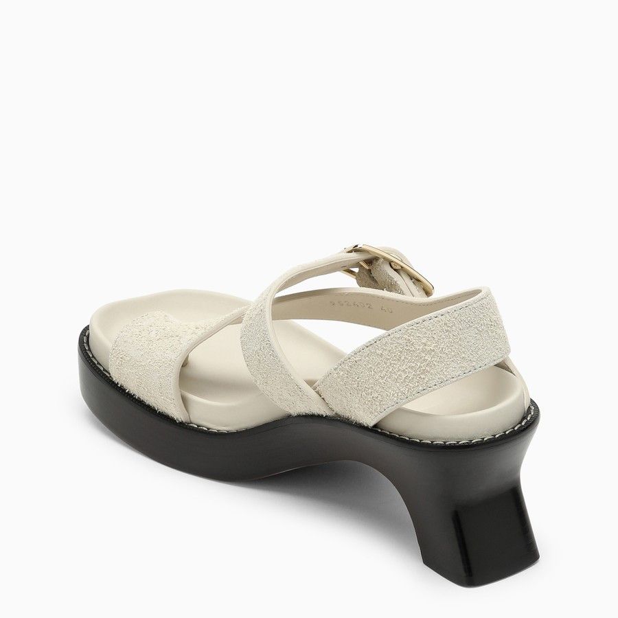 Loewe o1d2blof0824 Ease Heel Slide in Ivory Size US 9 / IT 39 - 4 Thumbnail