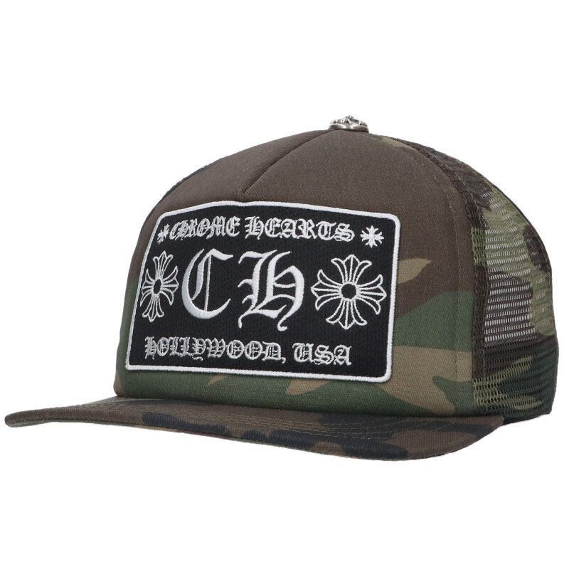 Chrome Hearts Chrome Hearts Camouflage Trucker Cap Size ONE SIZE - 1 Thumbnail