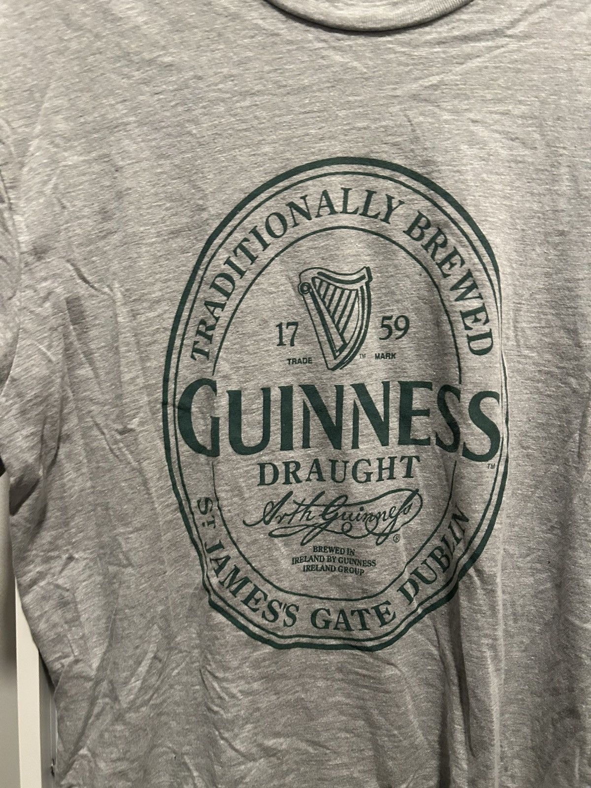 Vintage Guiness logo tee Size US L / EU 52-54 / 3 - 1 Thumbnail