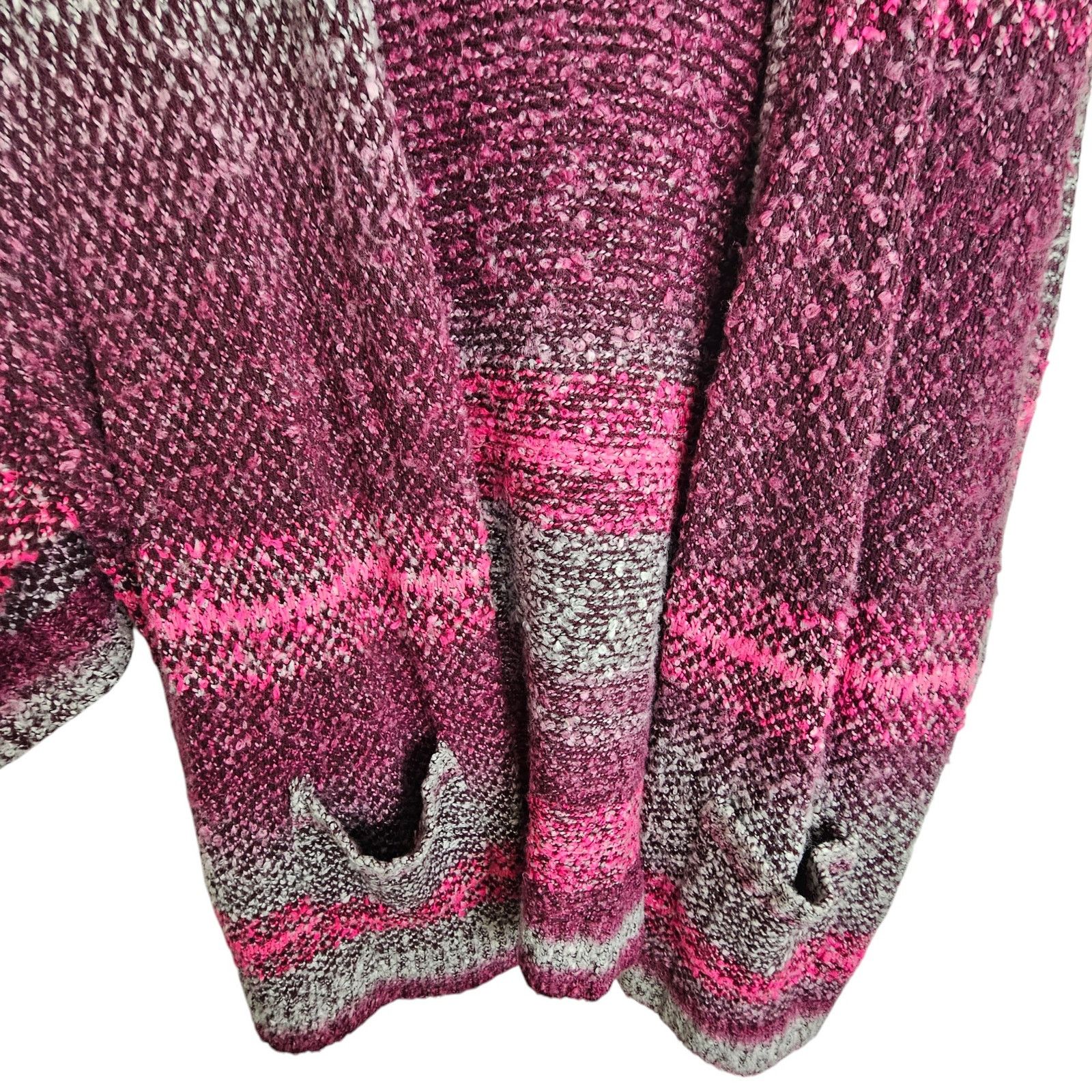 Corridor Torrid Womens Spacedye Cardiagn Sweater Open Front Size 3X Size 3XL / US 20-22 - 4 Thumbnail