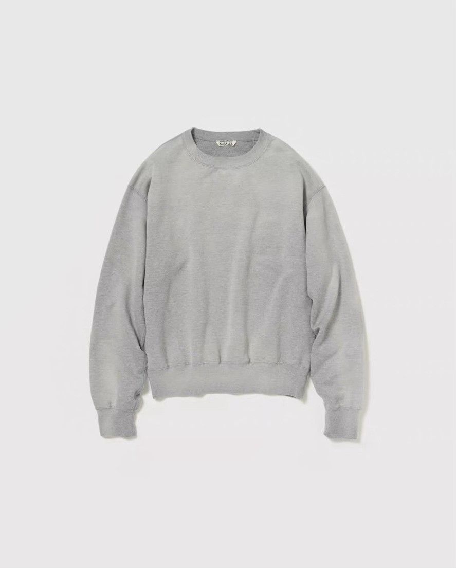 Auralee AURALEE Pima Light Sweatshirt Size US XL / EU 56 / 4 - 1 Thumbnail