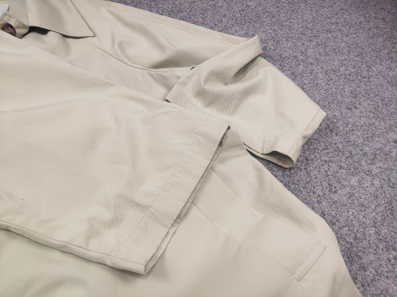 Cos Cos oversized voluminous car coat Light Green Trench Jacket Size M / US 6-8 / IT 42-44 - 11 Thumbnail