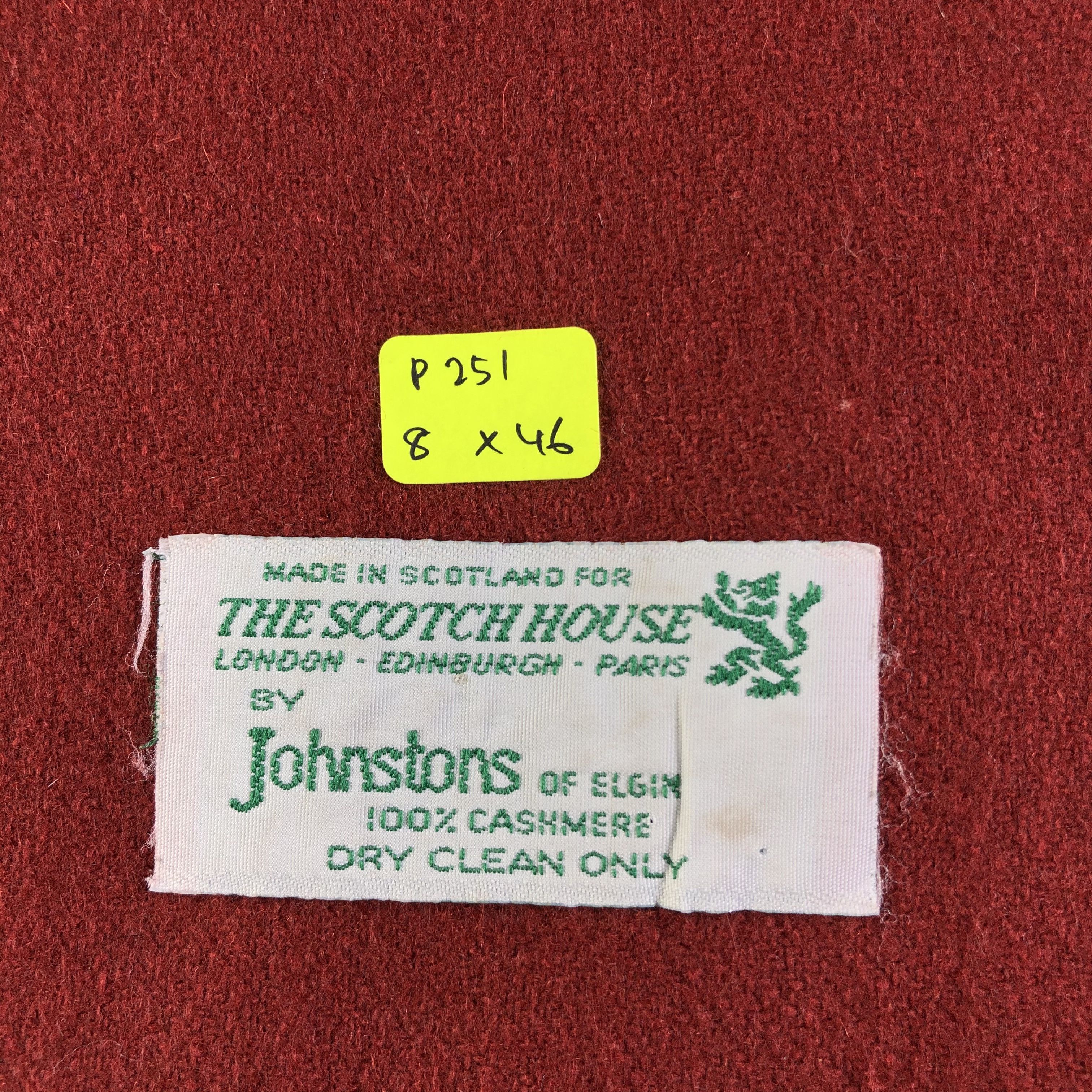 Johnstons Of Elgin Johnstons Of Elgin Cashmere Scarf / Muffler / Neckwear Size ONE SIZE - 6 Thumbnail