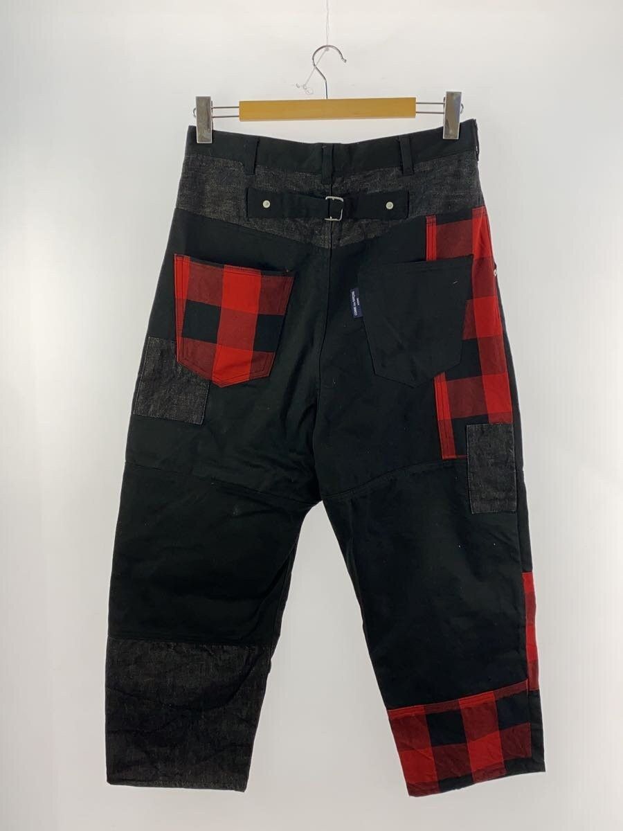 Comme des Garcons × Comme des Garcons Homme Patchwork Wide Leg Pants Size US 30 / EU 46 - 2 Thumbnail