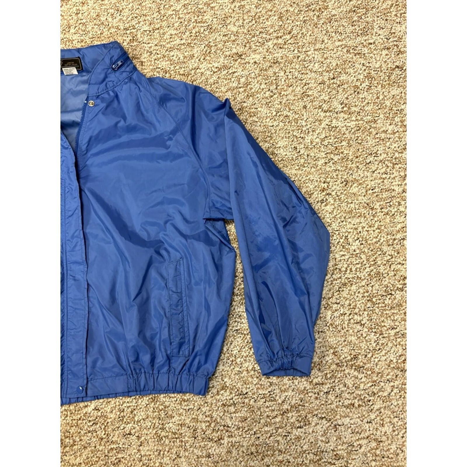Vintage VINTAGE Jack Nicklaus Personal Jacket Windbreaker Zip-In Hood Women’s XL Blue 90s Hooded Jacket Womens XL Size XL / US 12-14 / IT 48-50 - 4 Thumbnail