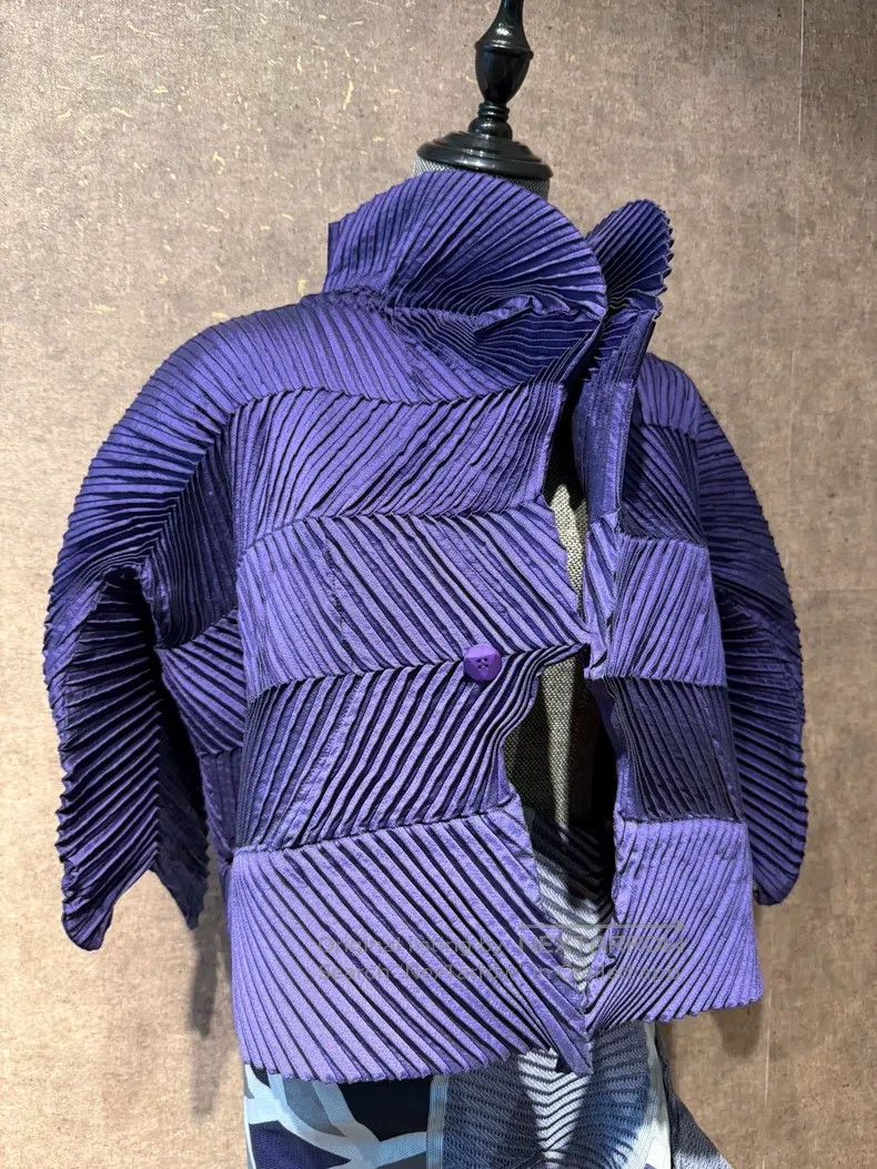 Issey Miyake Issey Miyake Jacket Midi Skirt Size M / US 6-8 / IT 42-44 - 4 Thumbnail
