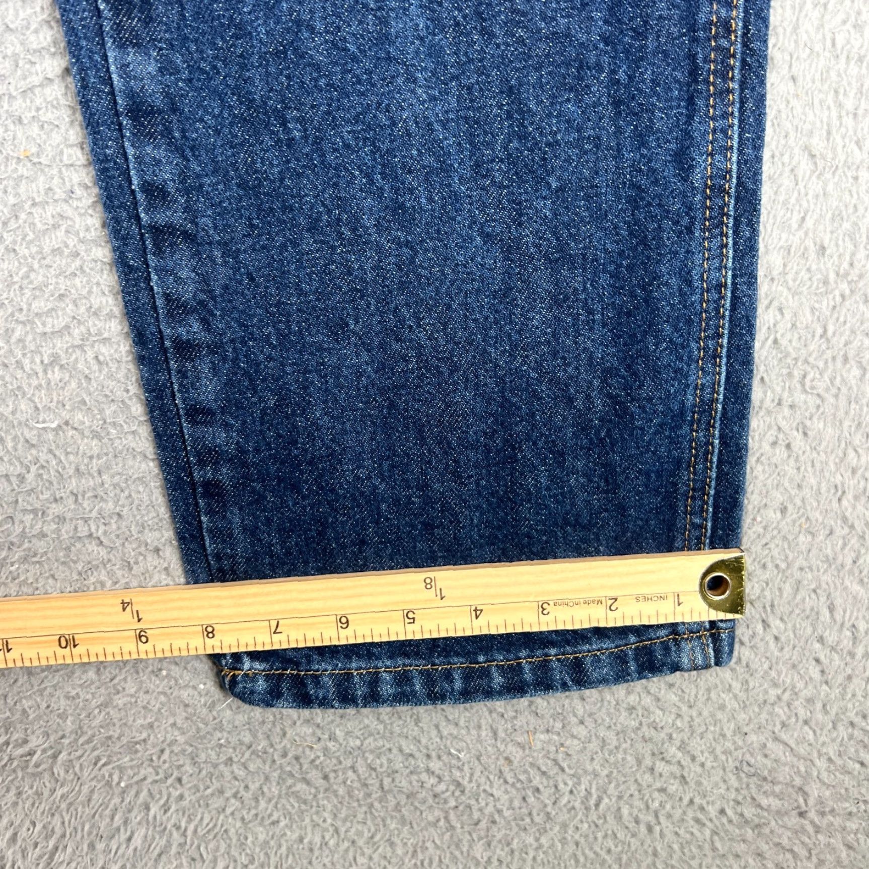 Wrangler Wrangler Jeans Mens 32x30 Regular Fit Straight Leg Blue Denim Workwear Rodeo Wrangler 96501MR Pants N/A Size US 32 / EU 48 - 2 Thumbnail