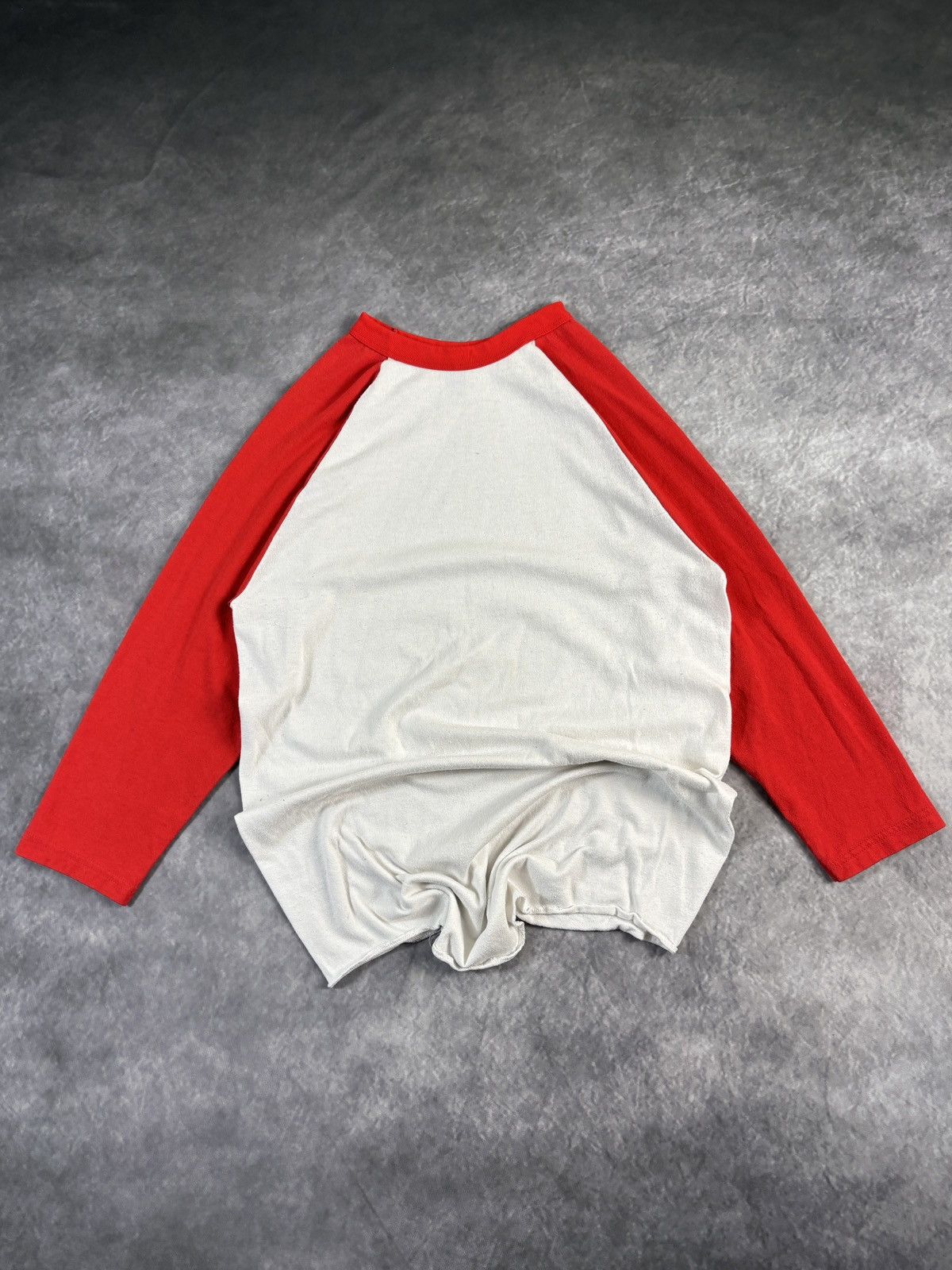 Russell Athletic Vintage Baseball Shirt Made in USA Raglan Longsleeve 1990s Size US M / EU 48-50 / 2 - 1 Thumbnail