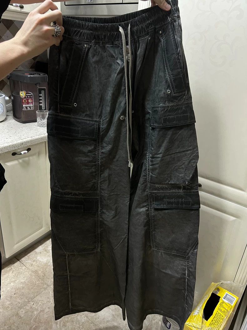 Rick Owens rick owens size xs Mainline Washed Black Overalls pants Size US 28 / EU 44 - 1 Thumbnail