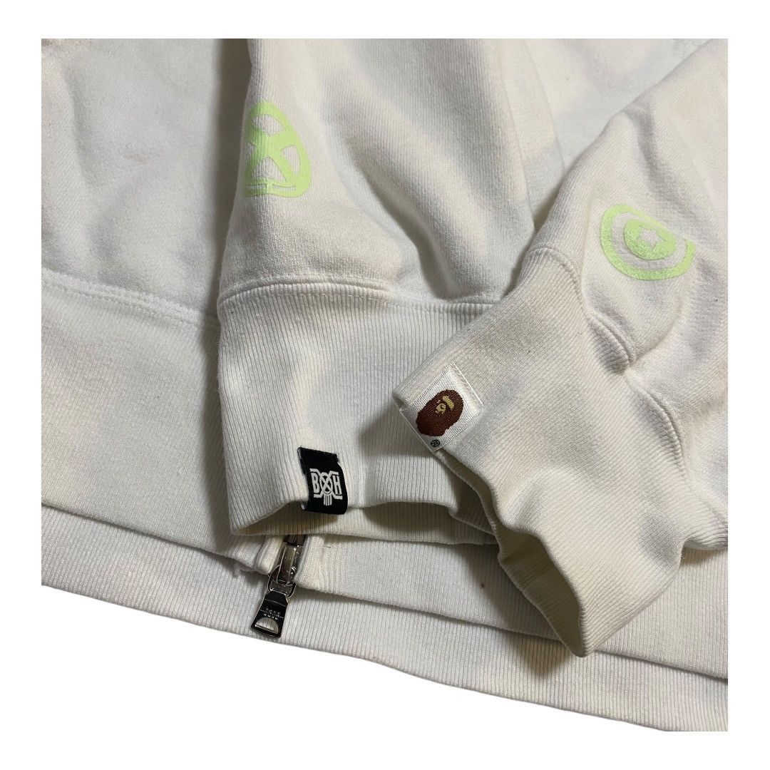 Bape BAPE Bounty hunter shark full zip up white Size US XL / EU 56 / 4 - 5 Thumbnail