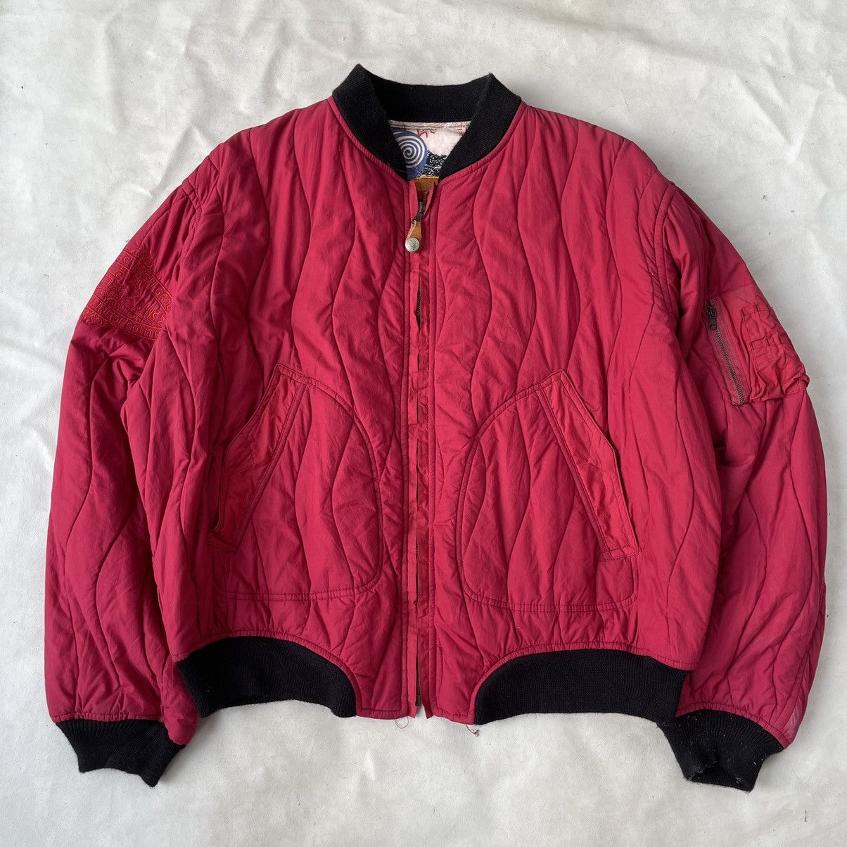 Gianfranco Ferre Ferre jeans casual bomber liner print Size US XL / EU 56 / 4 - 1 Thumbnail