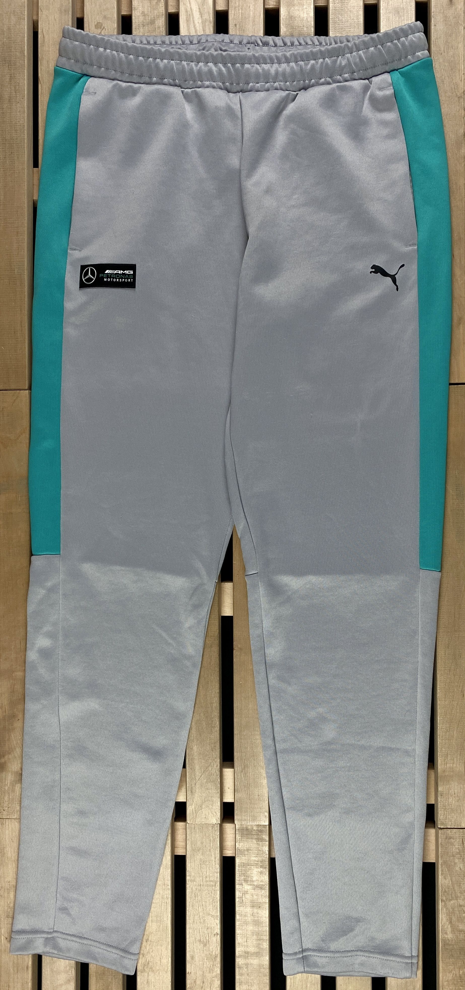 Mercedes-Benz × Puma Mens Track Pants Puma Mercedes AMG Motorsport Size L Size US 34 / EU 50 - 1 Thumbnail