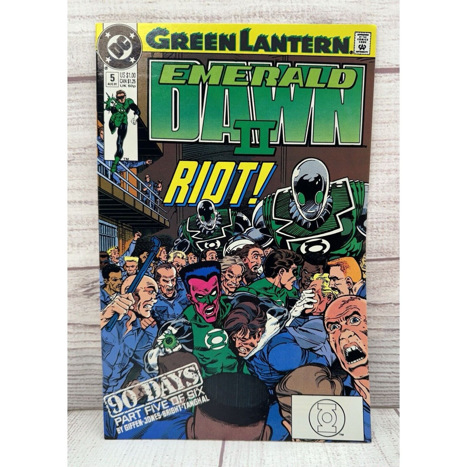 DC Comics DC Comics Green Lantern: Emerald Dawn II Riot Vol 5 of 6, Au Size ONE SIZE - 1 Thumbnail