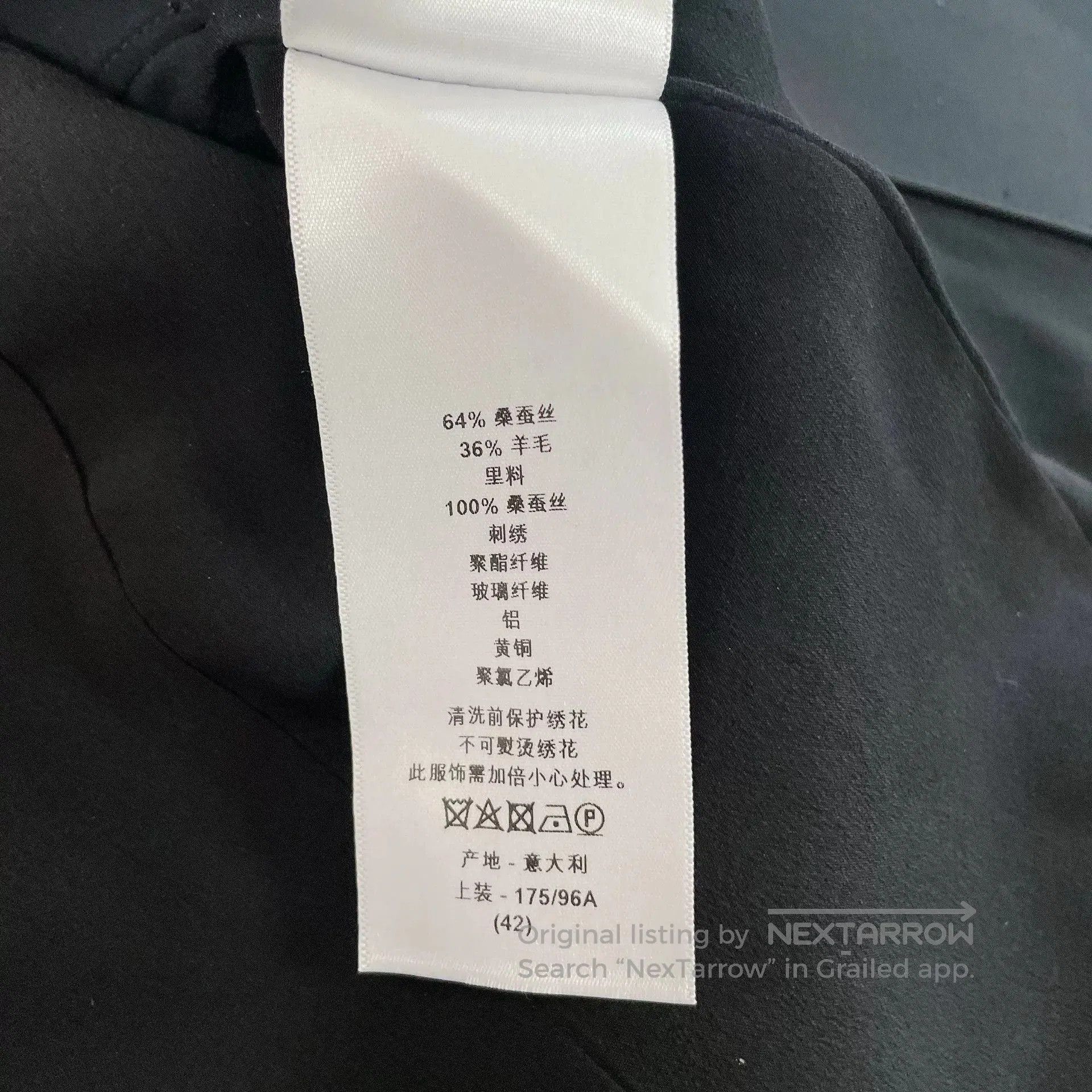 Dior Dior Black Shield Blazer Jacket. Size US M / EU 48-50 / 2 - 6 Thumbnail
