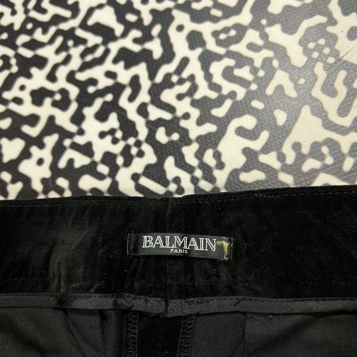 Balmain BALMAIN Velour Casual Luxury Pants Y2K Style Size 29" - 17 Thumbnail