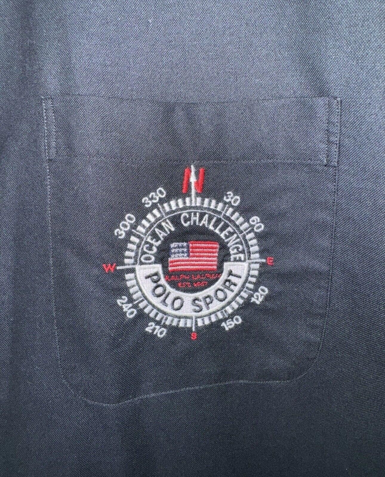 Designer VTG Polo Sport Ralph Lauren Sport Ocean Challenge Shirt 2XL Size US XXL / EU 58 / 5 - 3 Thumbnail