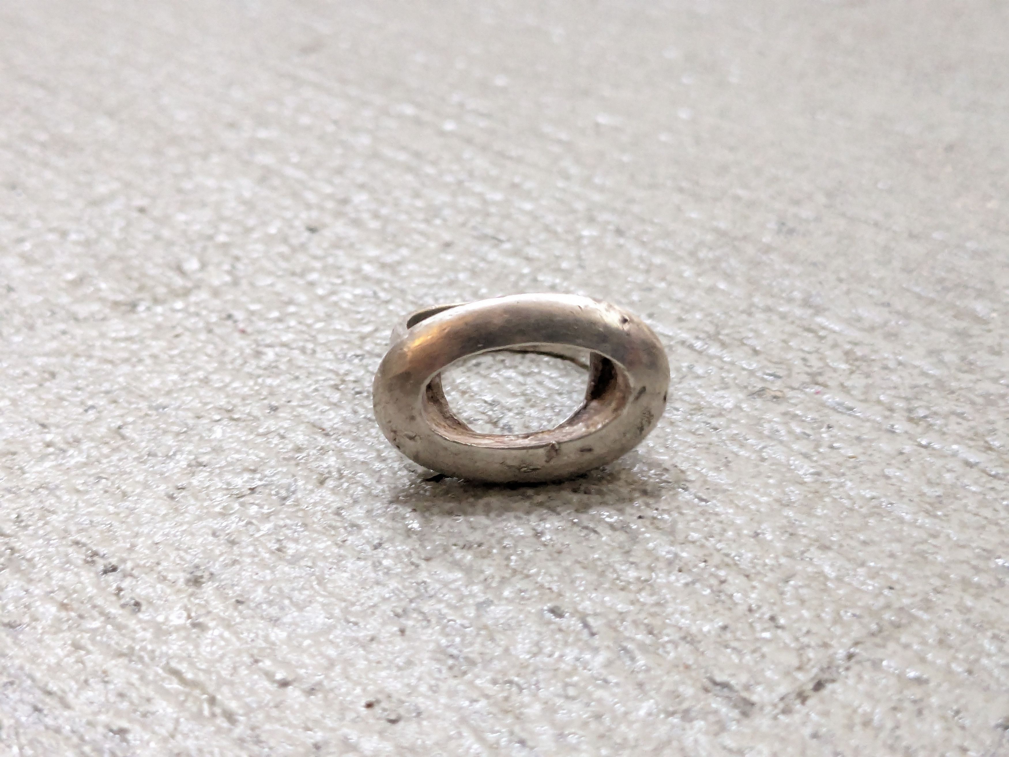 Jewelry Vintage Sterling Silver Ring Size 6.75 Art Deco Mid Century Size ONE SIZE - 4 Thumbnail