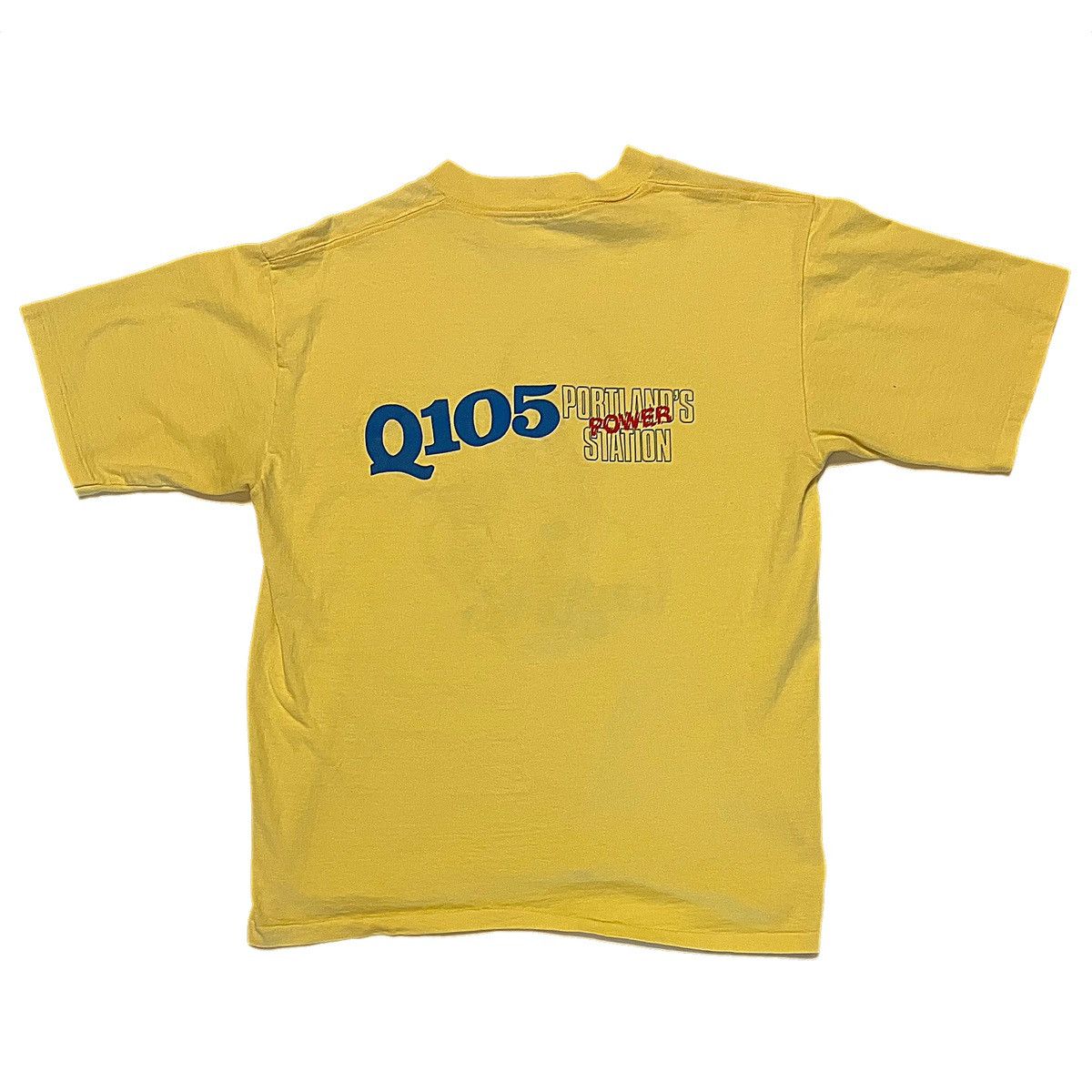 Vintage Vintage Q105 Portland T-Shirt Size US L / EU 52-54 / 3 - 2 Thumbnail