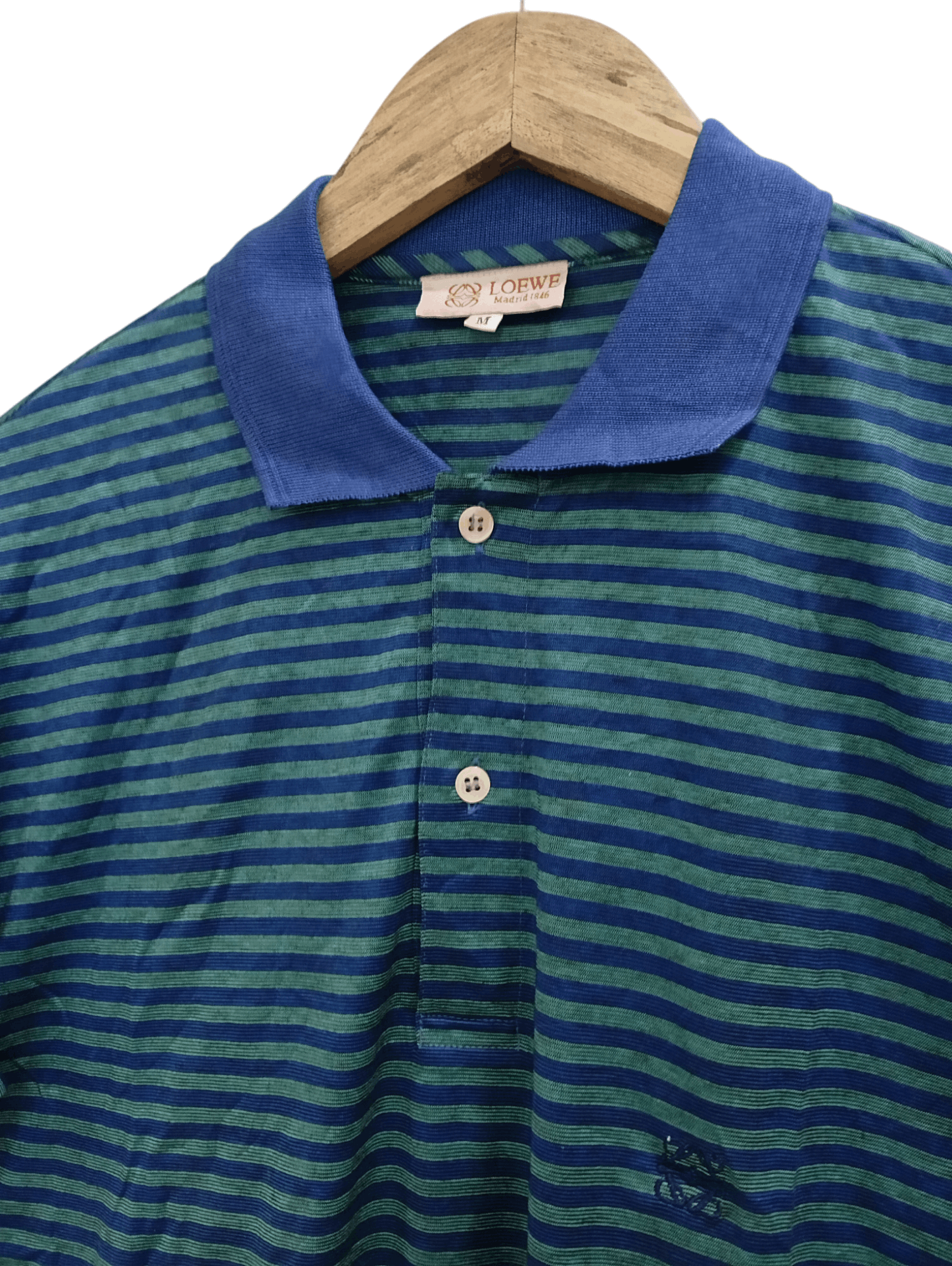Loewe × Vintage 🔥🔥Vintage Loewe Polo T-Shirt Size US M / EU 48-50 / 2 - 18 Thumbnail