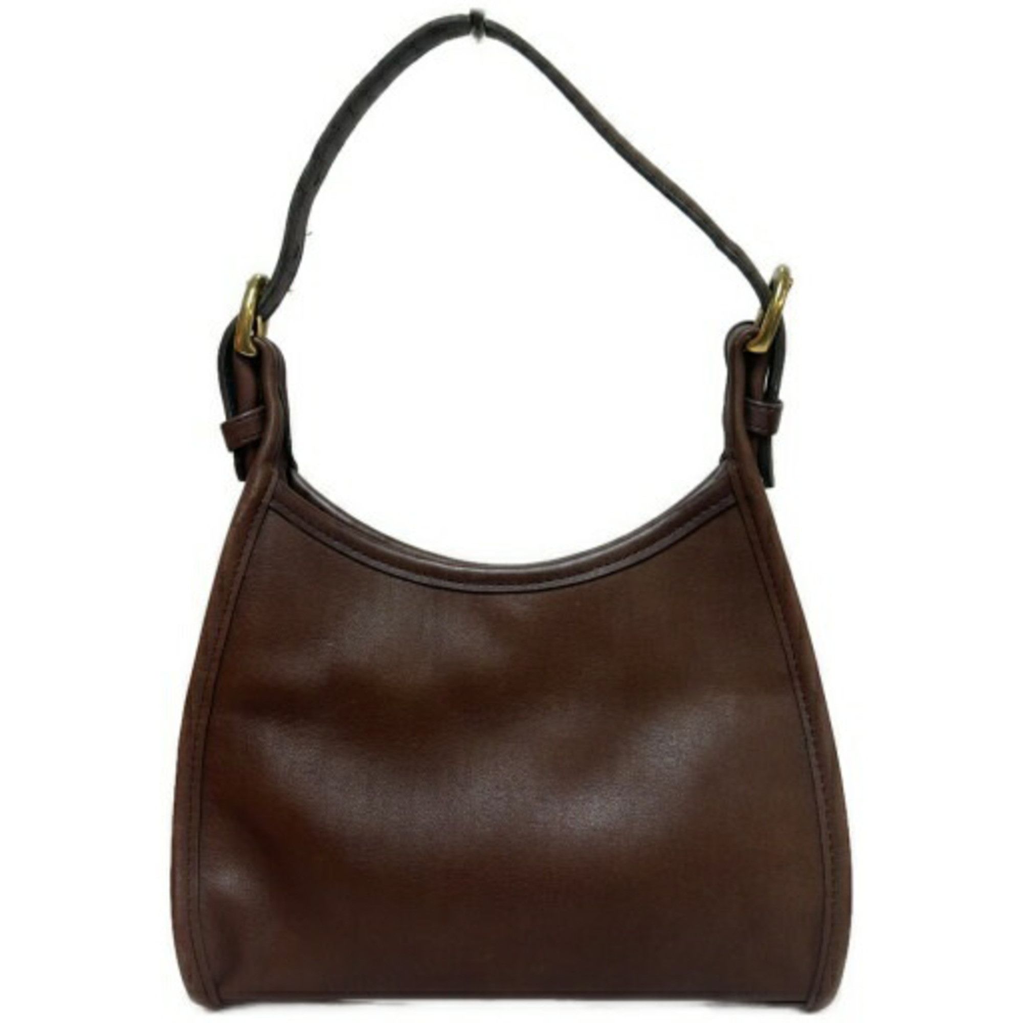 Coach COACH Shoulder Bag Satchel, Old Coach 4106, Brown Leather 